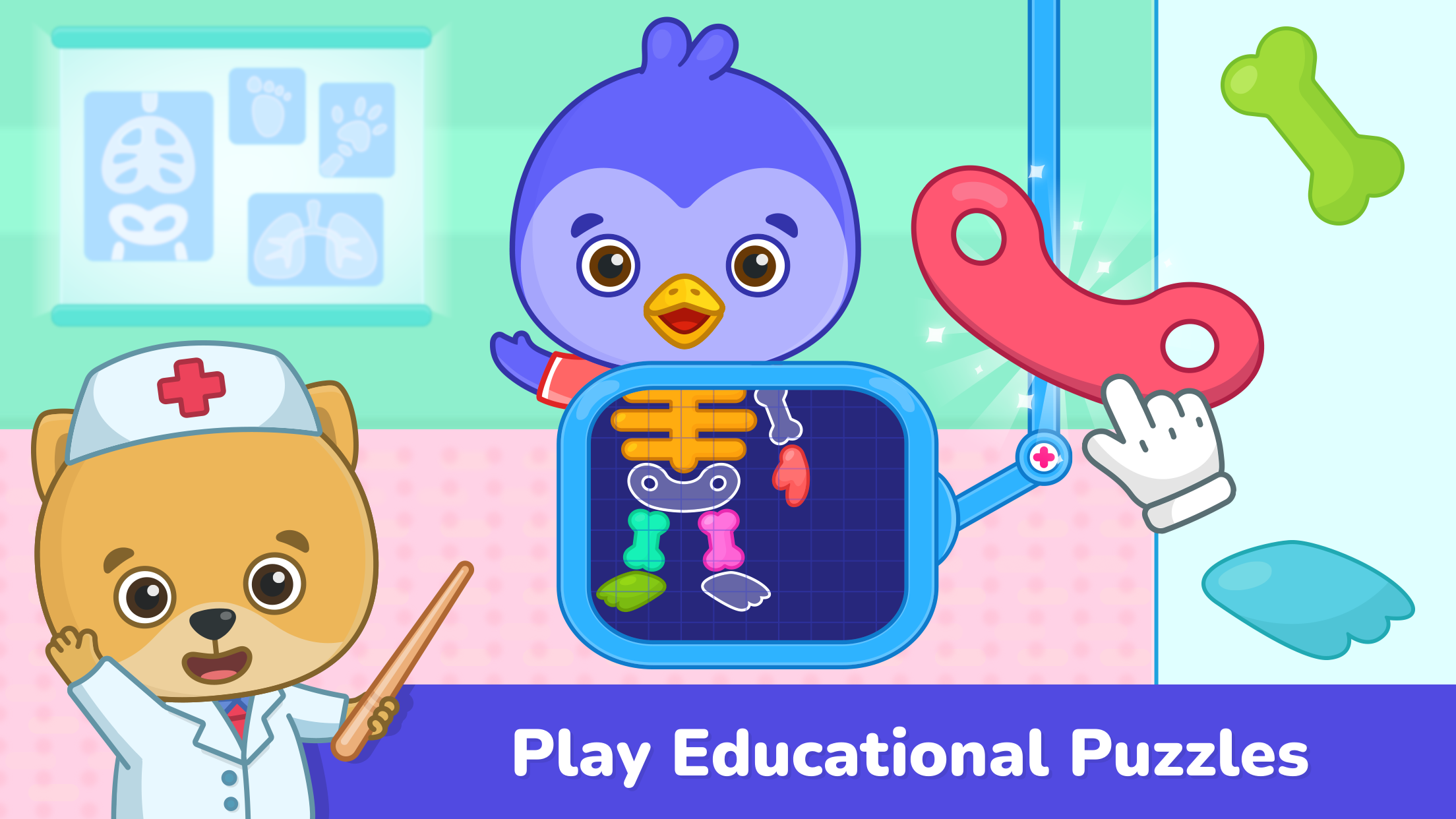 اسکرین شات 2 بازی Kids doctor games 2-5 year old