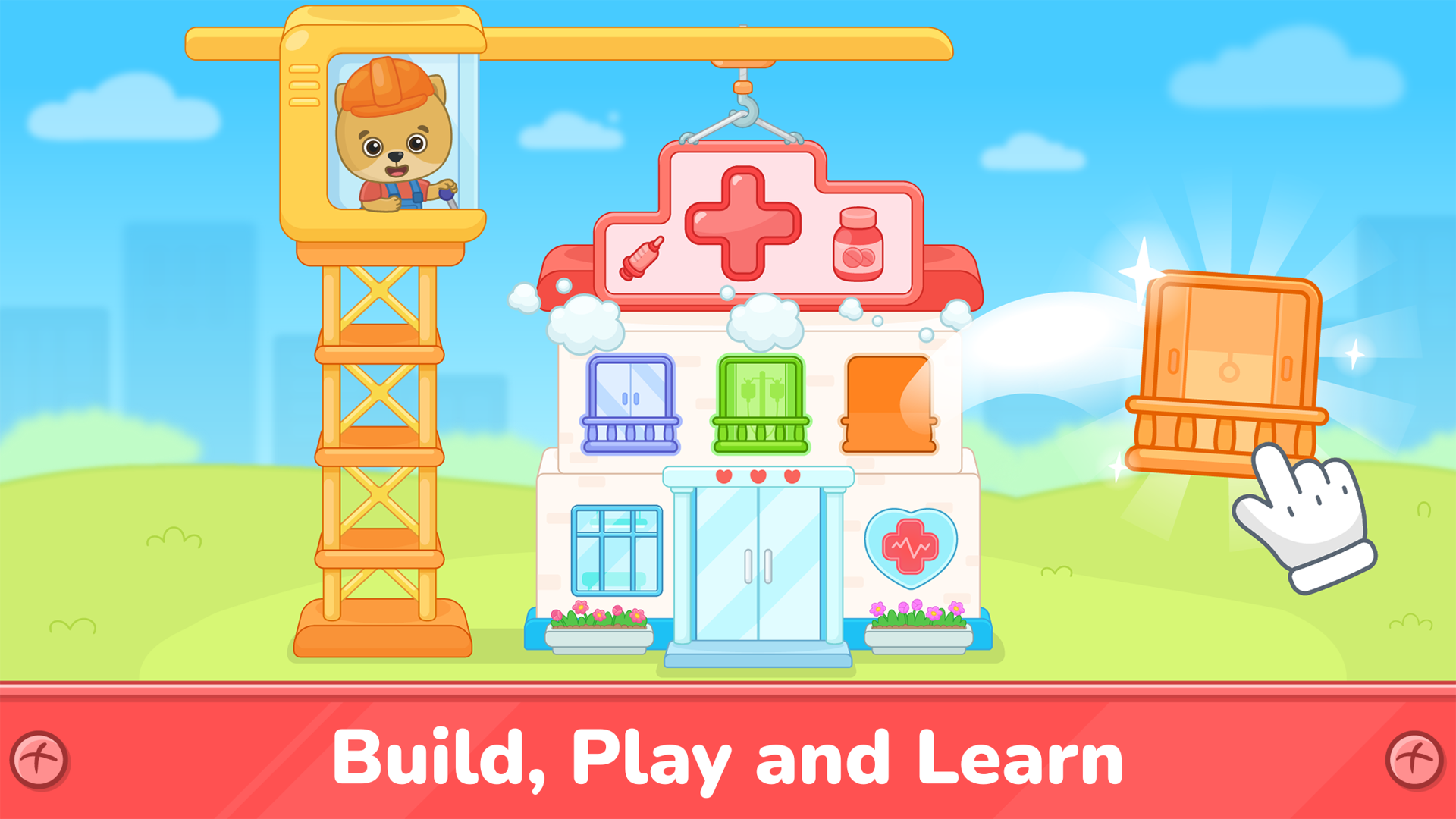 اسکرین شات 2 بازی Building Games for Kids 2+