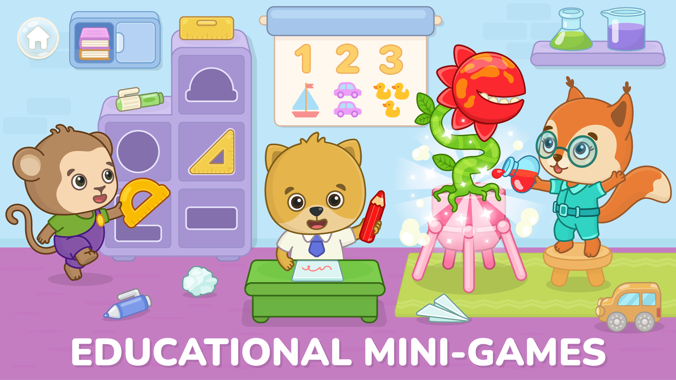 اسکرین شات 5 بازی Bimi Boo World: Toddler Games