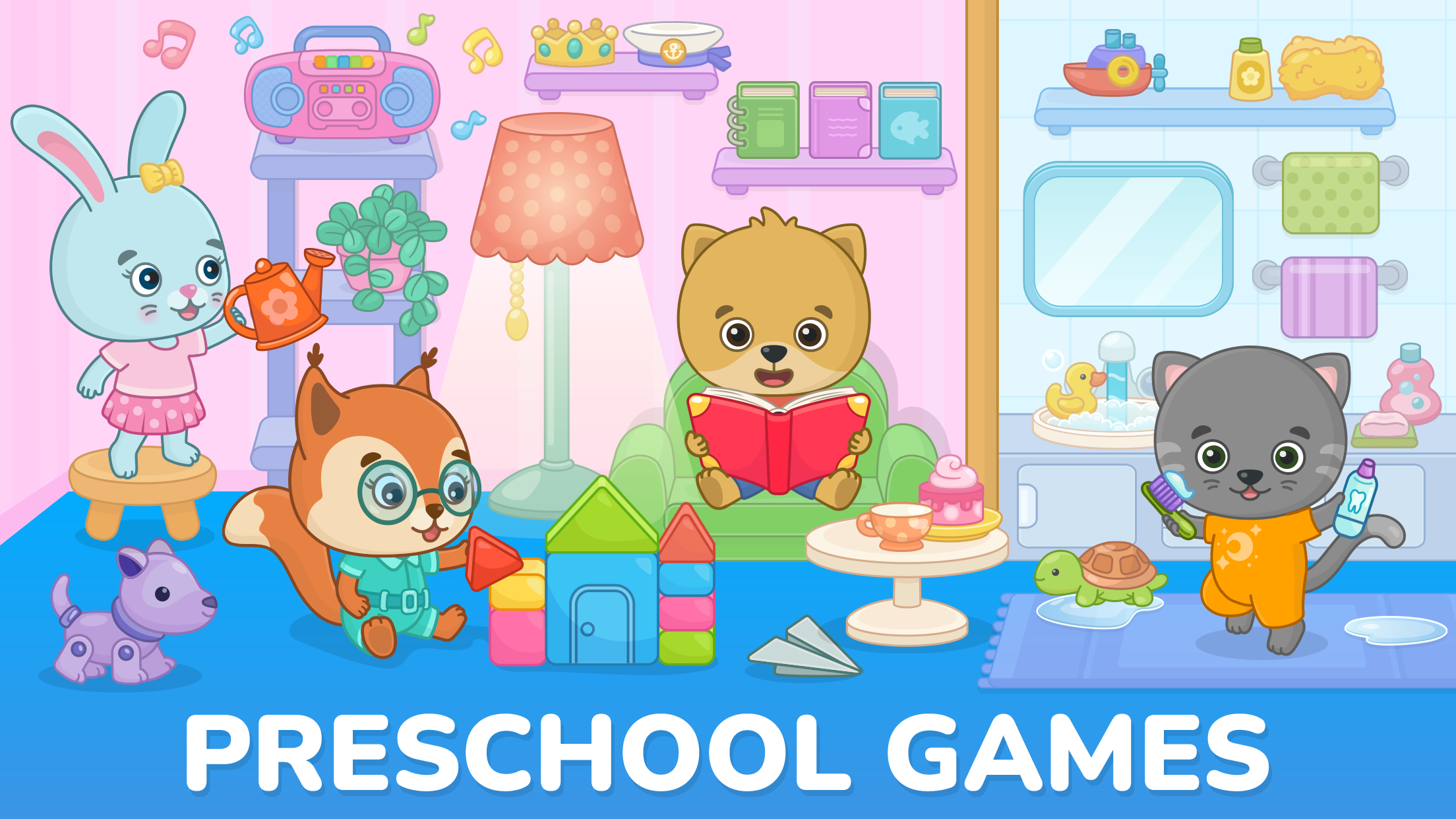 اسکرین شات 1 بازی Bimi Boo World: Toddler Games