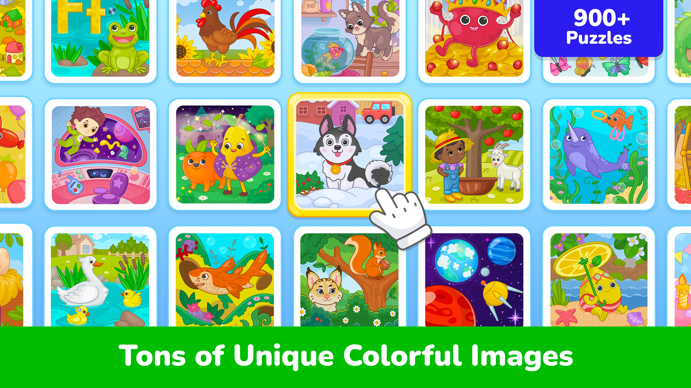 اسکرین شات 5 بازی Kids puzzles for toddlers 2-5