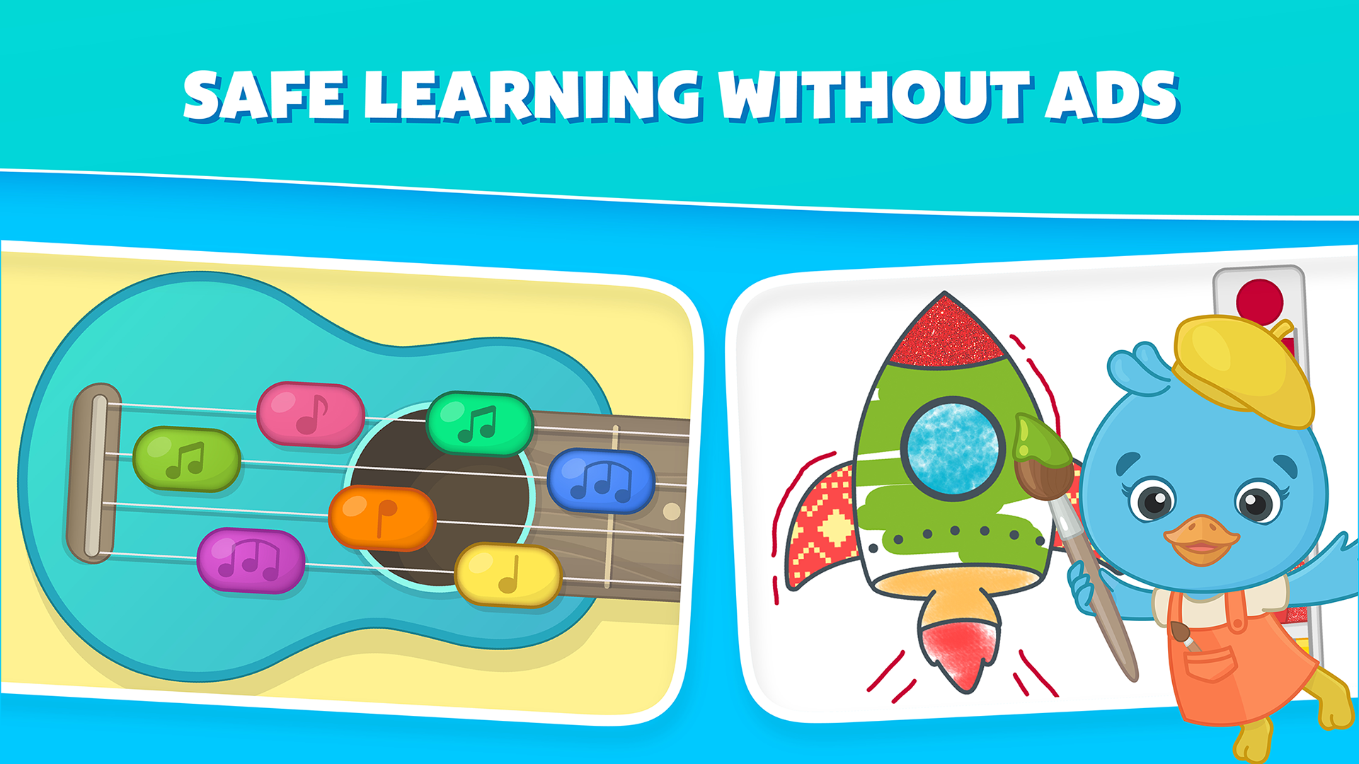 اسکرین شات 2 برنامه Kids Academy: Learning Games