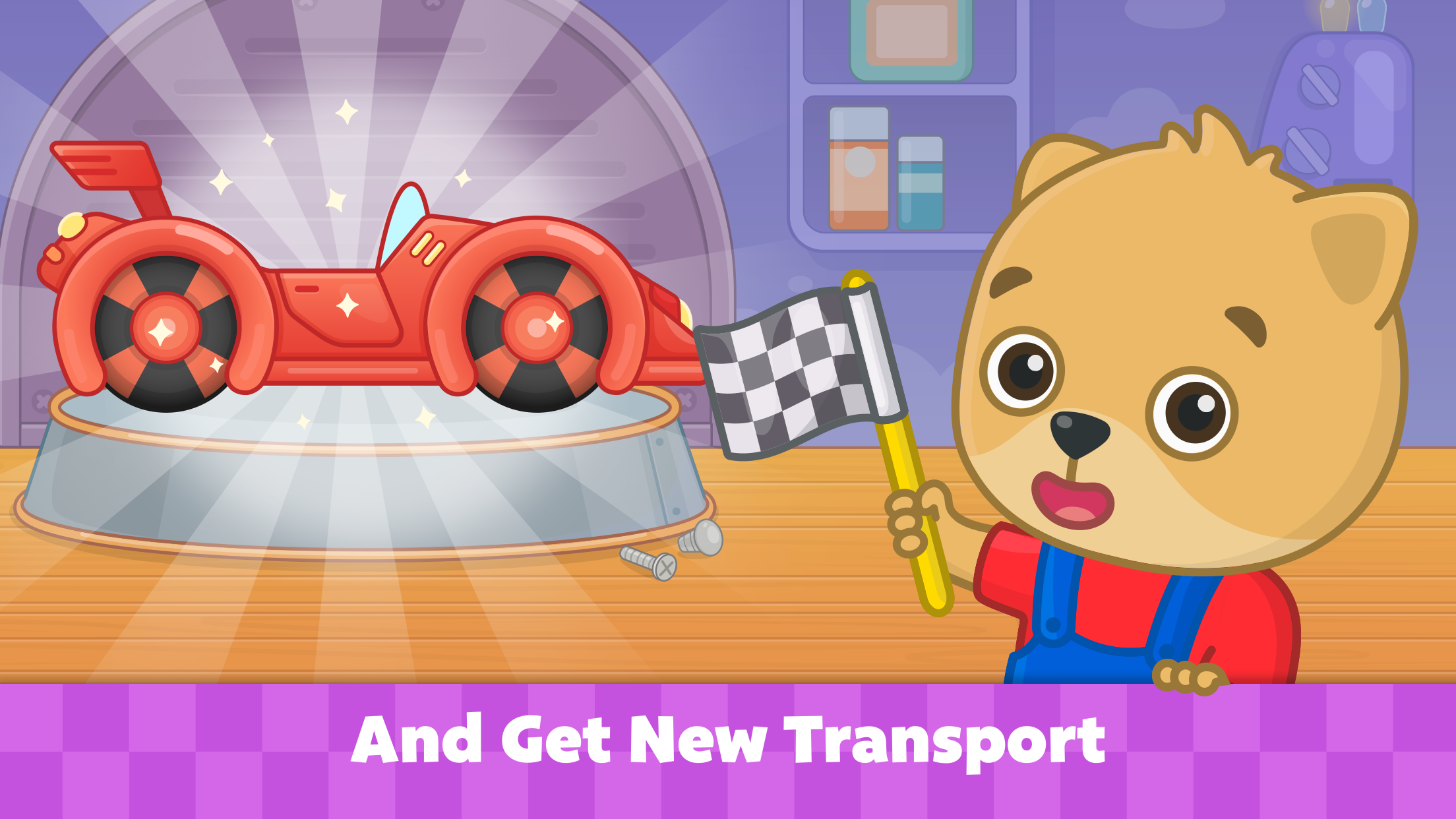 اسکرین شات 5 بازی Kids car games for toddlers 1+