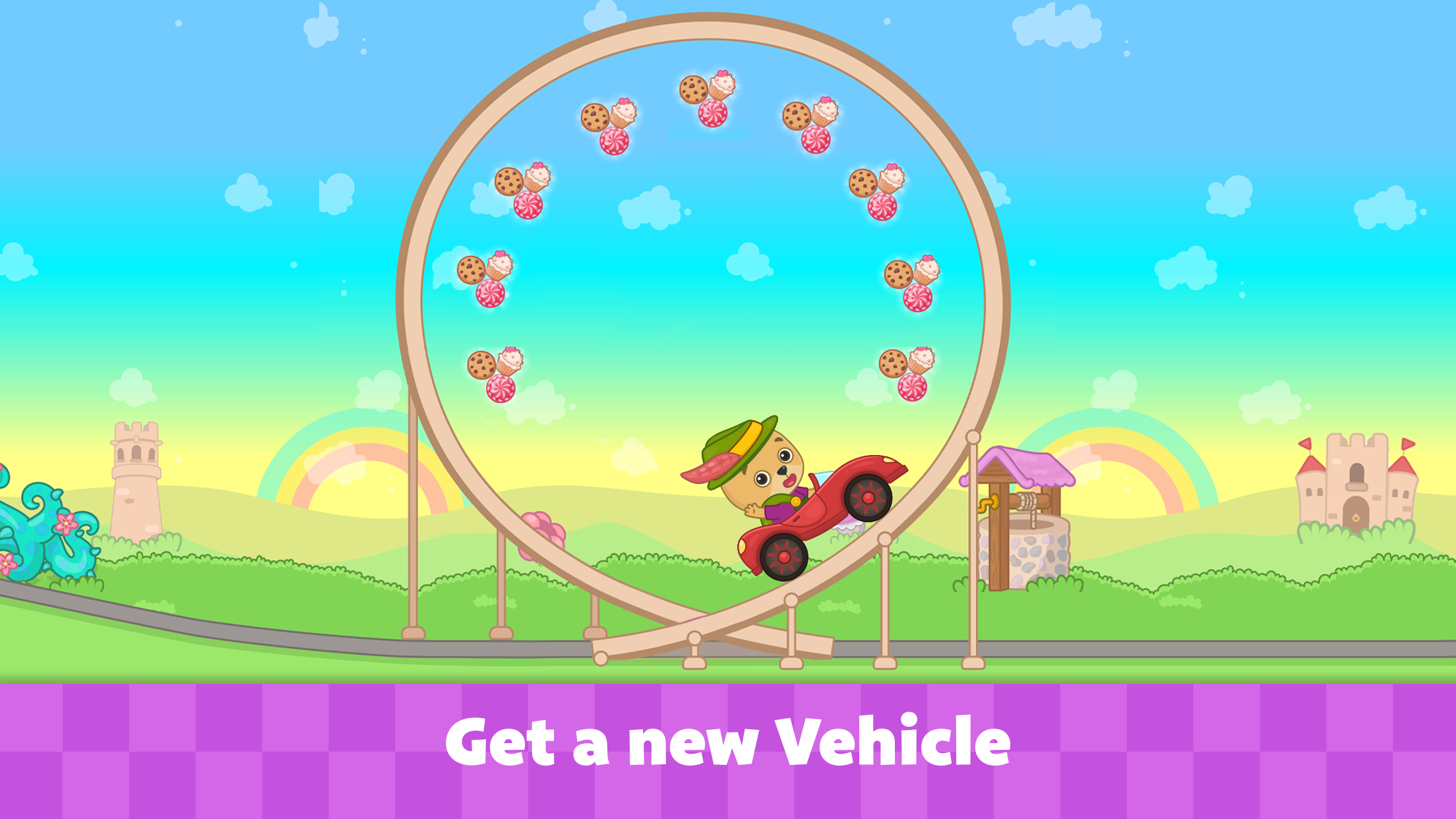 اسکرین شات 2 بازی Kids car games for toddlers 1+