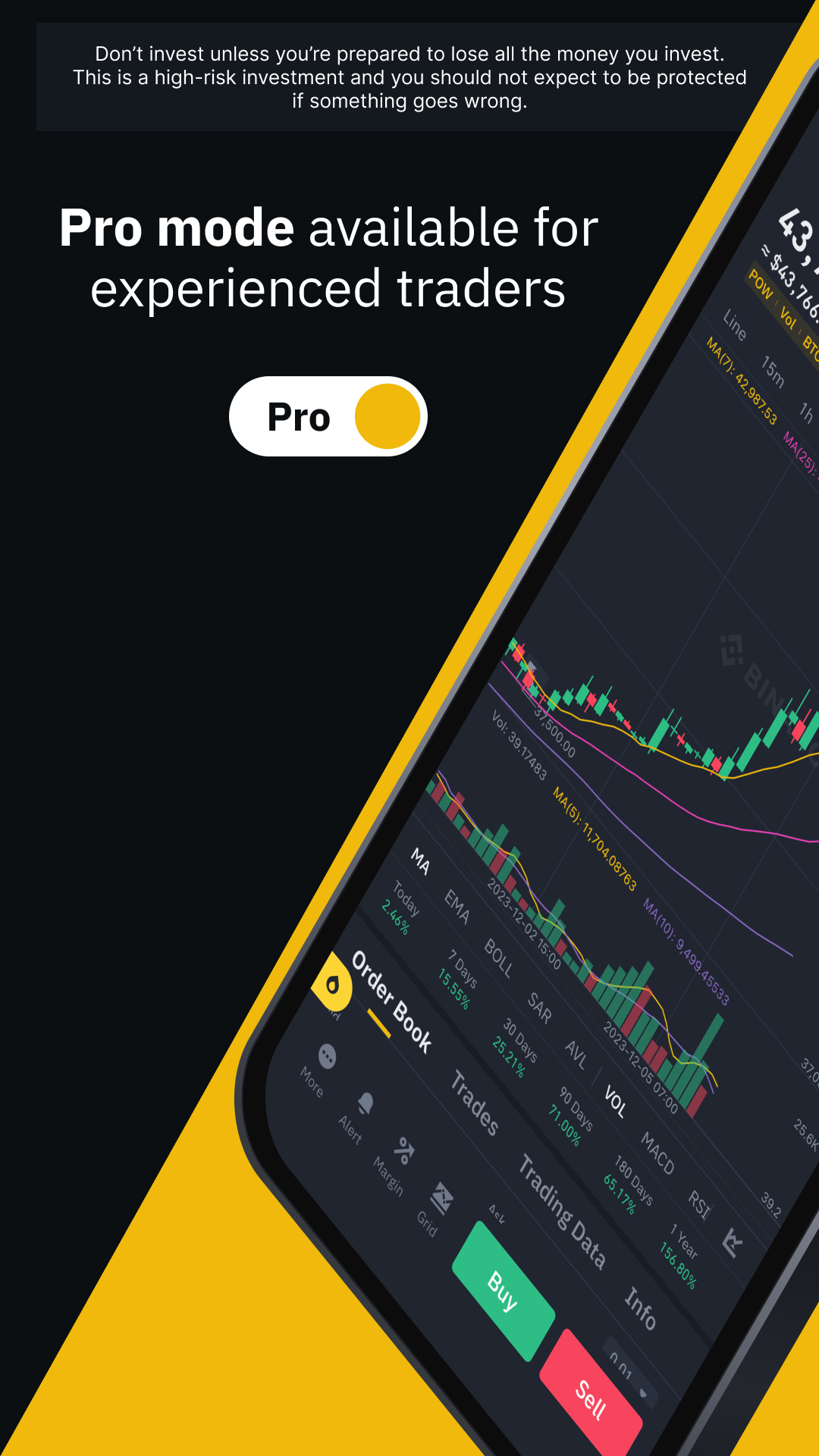 اسکرین شات 4 برنامه Binance: Buy Bitcoin & Crypto