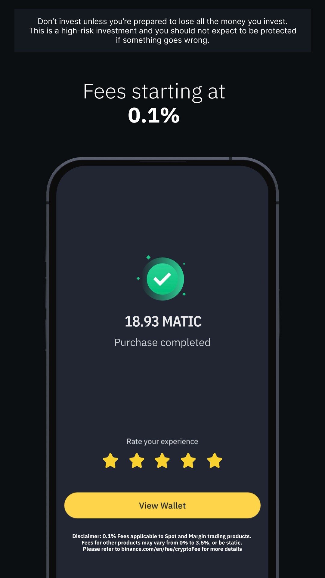 اسکرین شات 2 برنامه Binance: Buy Bitcoin & Crypto