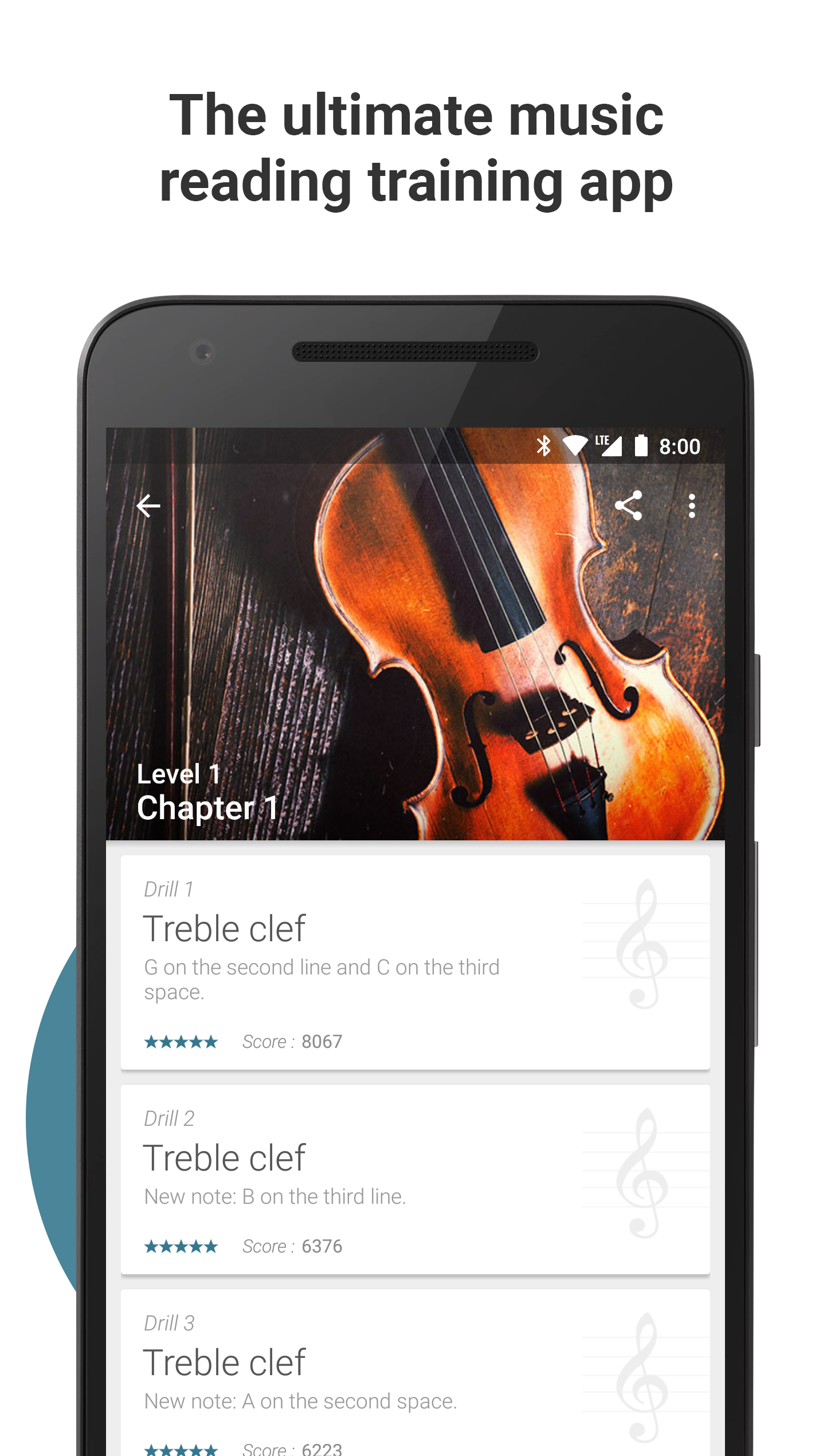 اسکرین شات 1 بازی Complete Music Reading Trainer