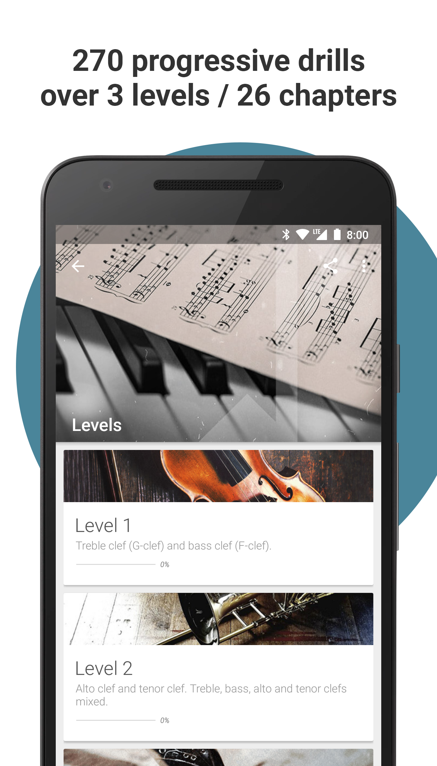 اسکرین شات 2 بازی Complete Music Reading Trainer