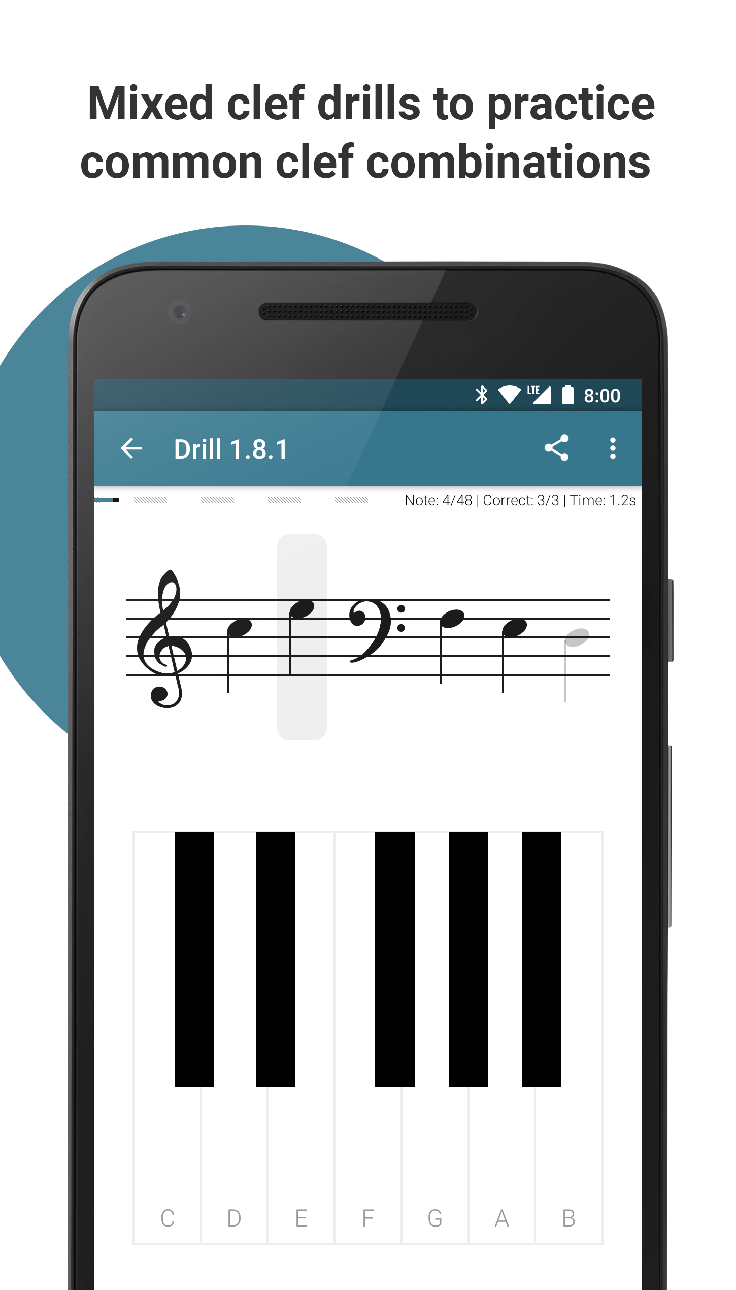 اسکرین شات 6 بازی Complete Music Reading Trainer