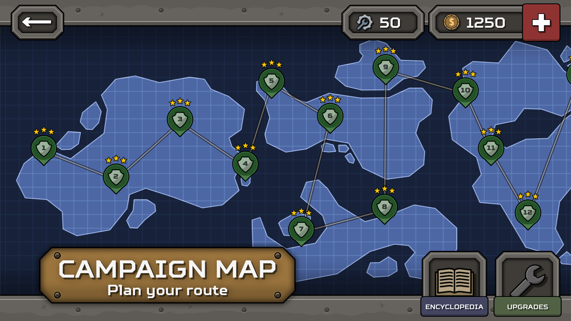 اسکرین شات 6 بازی Tactical War 2: Tower Defence