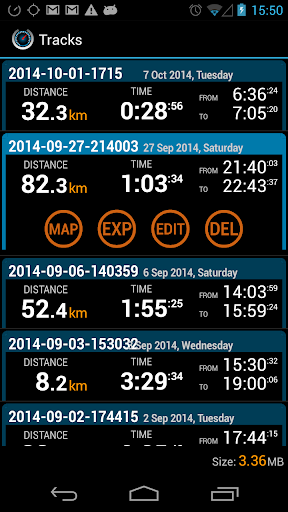 اسکرین شات 5 برنامه Ulysse Speedometer