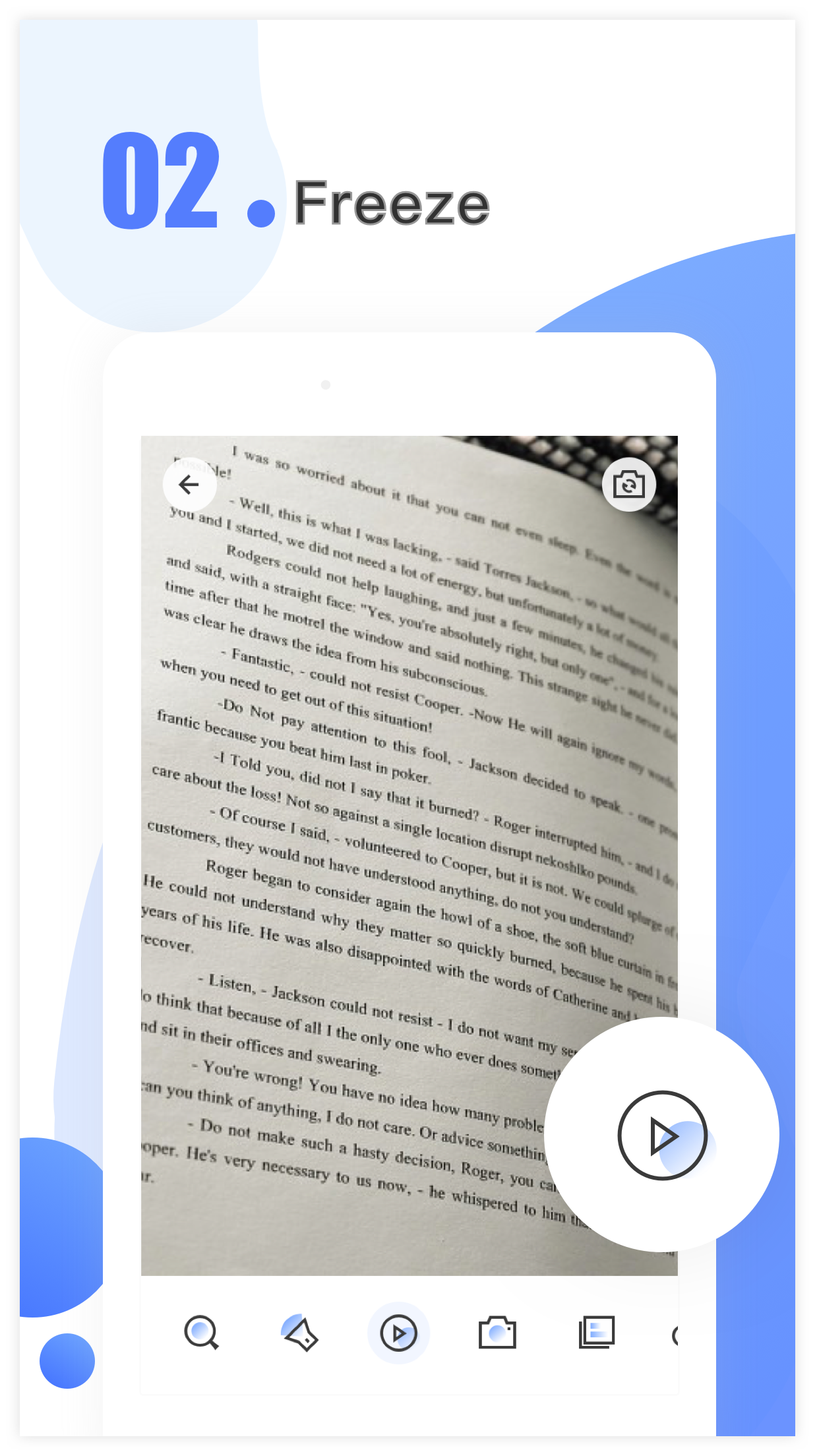 اسکرین شات 2 برنامه Magnifying Glass