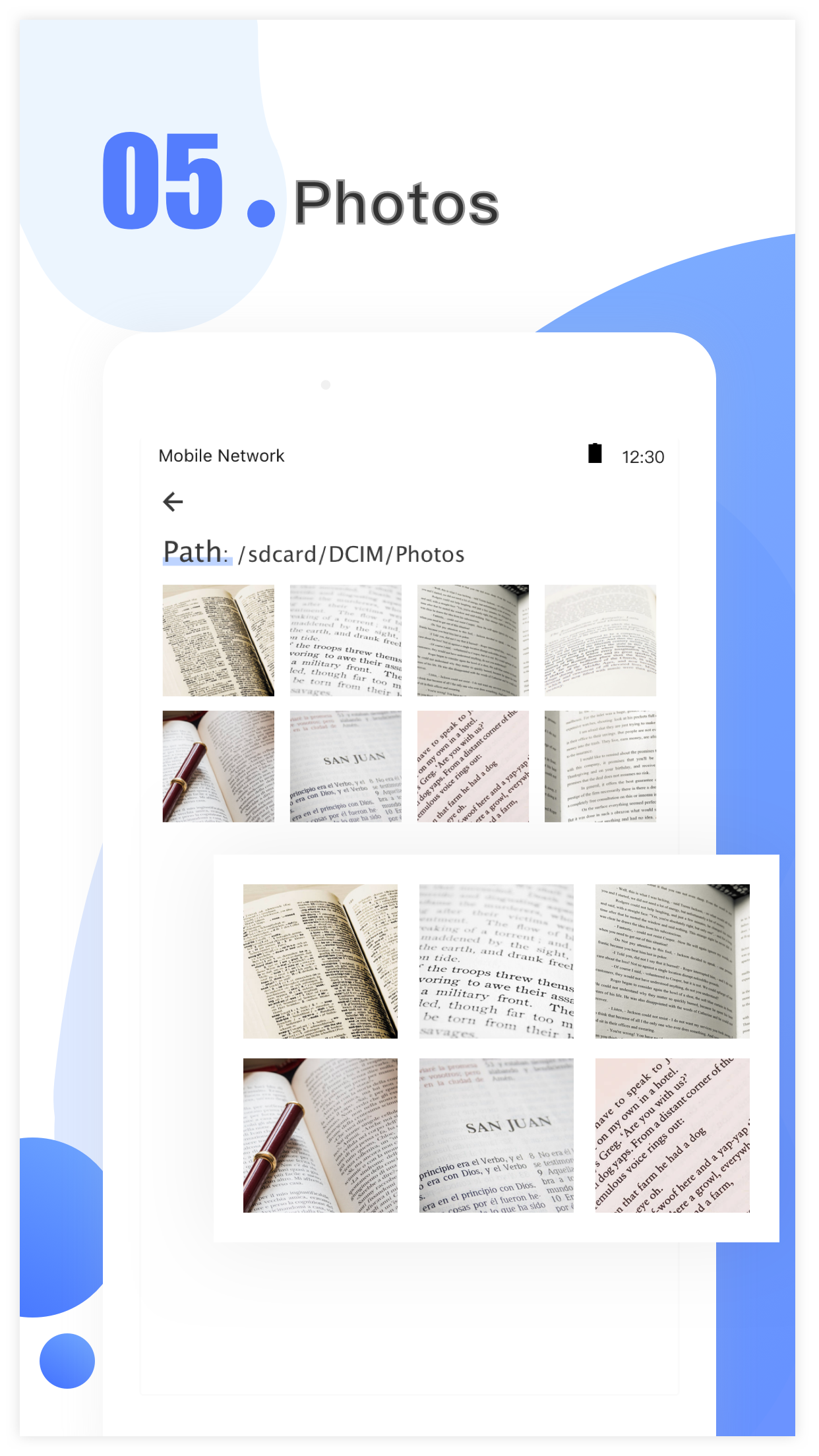 اسکرین شات 5 برنامه Magnifying Glass