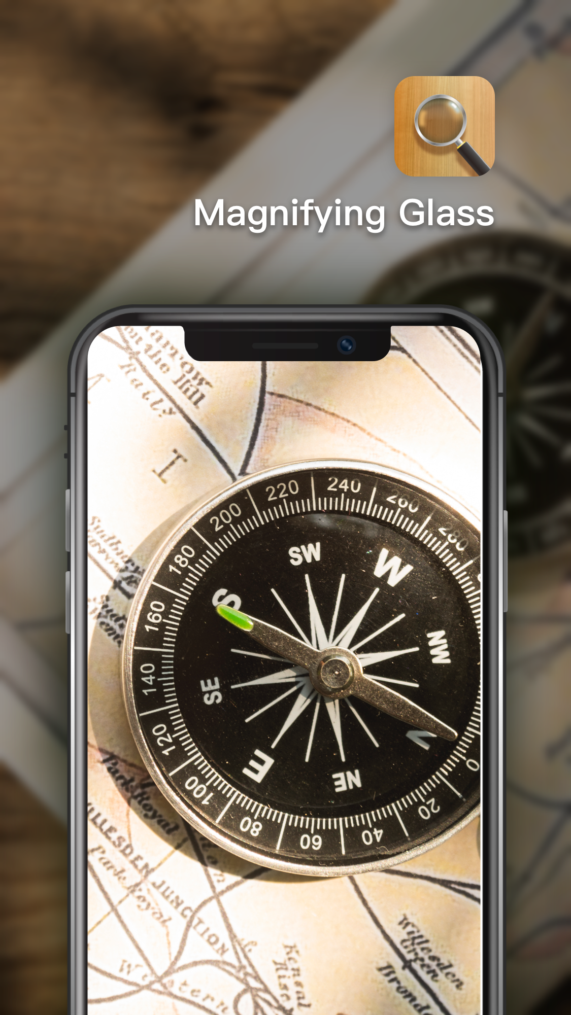 اسکرین شات 1 برنامه Magnifying Glass