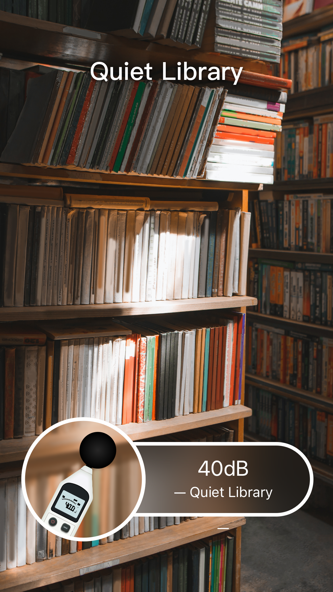 اسکرین شات 6 برنامه Sound Meter