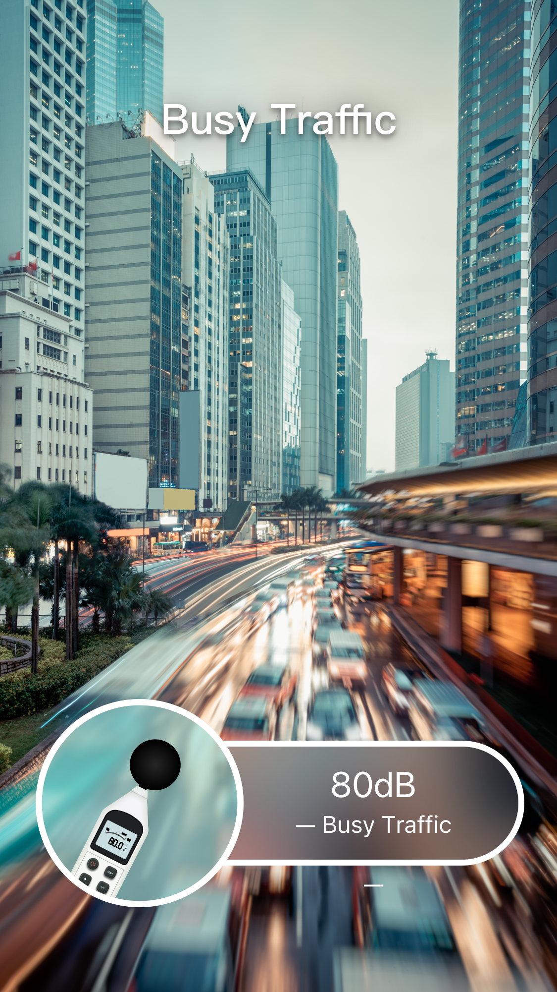 اسکرین شات 7 برنامه Sound Meter