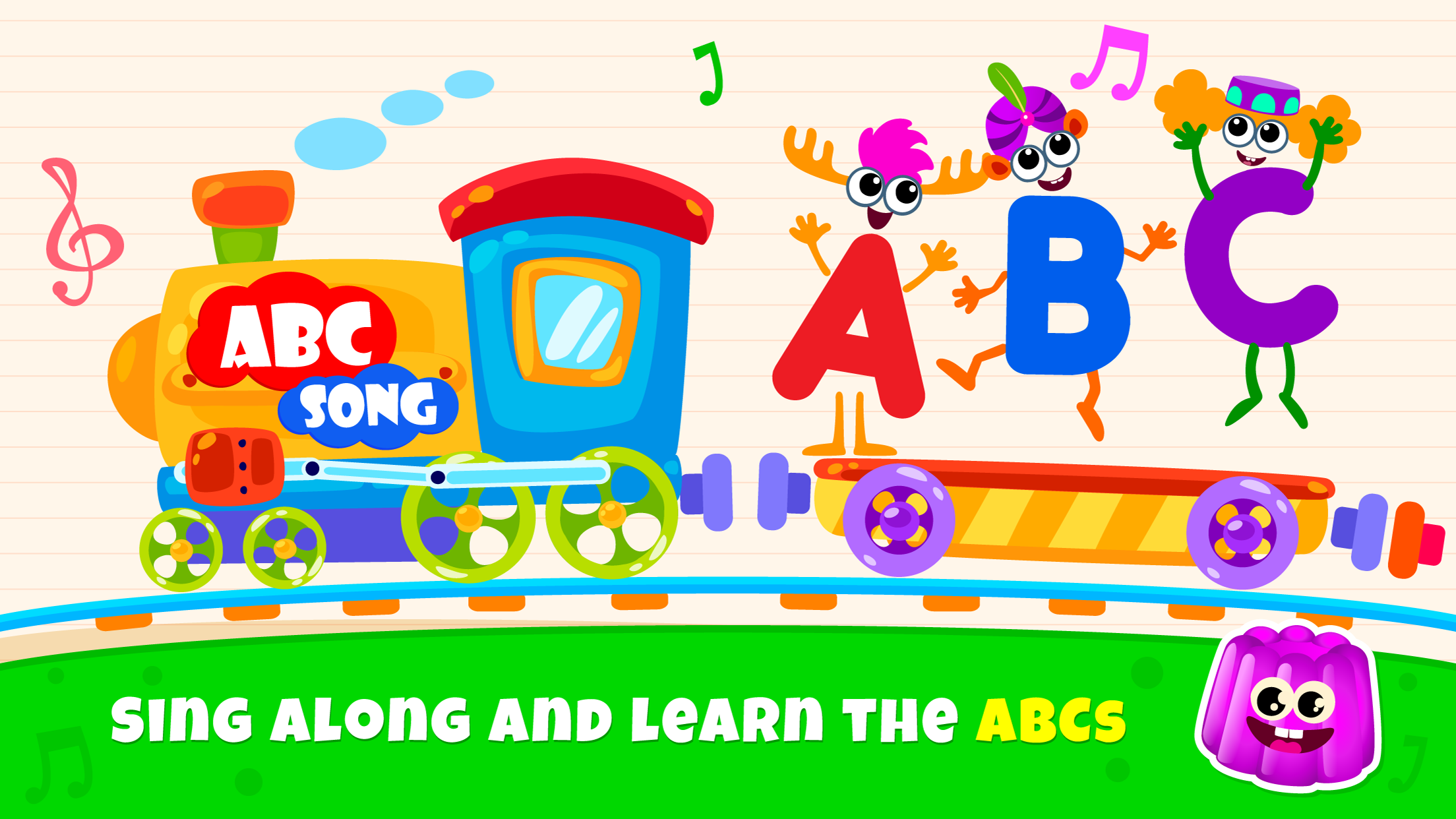 اسکرین شات 4 برنامه Learn ABC Reading Games for 3!