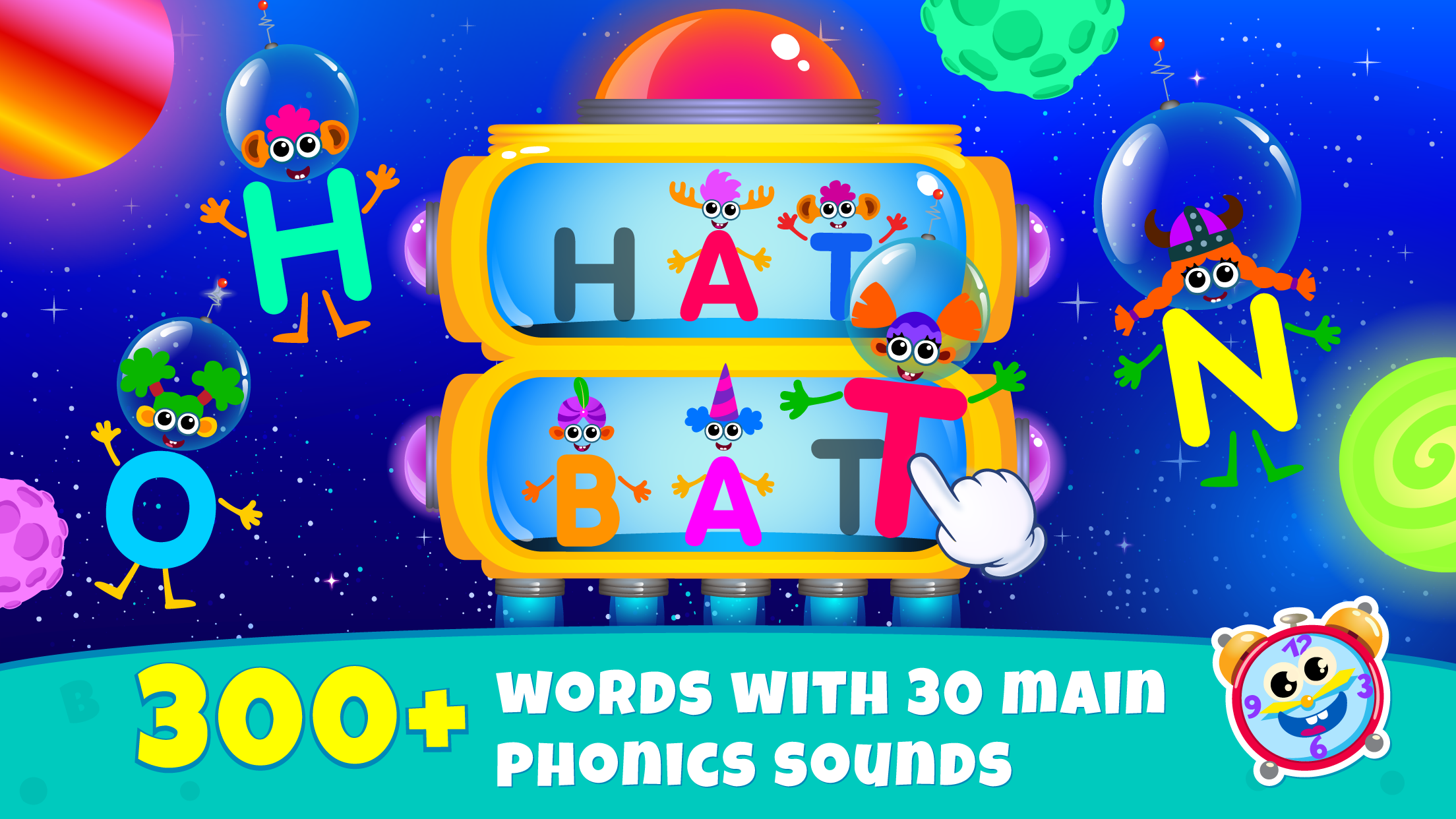 اسکرین شات 6 برنامه Learn ABC Reading Games for 3!