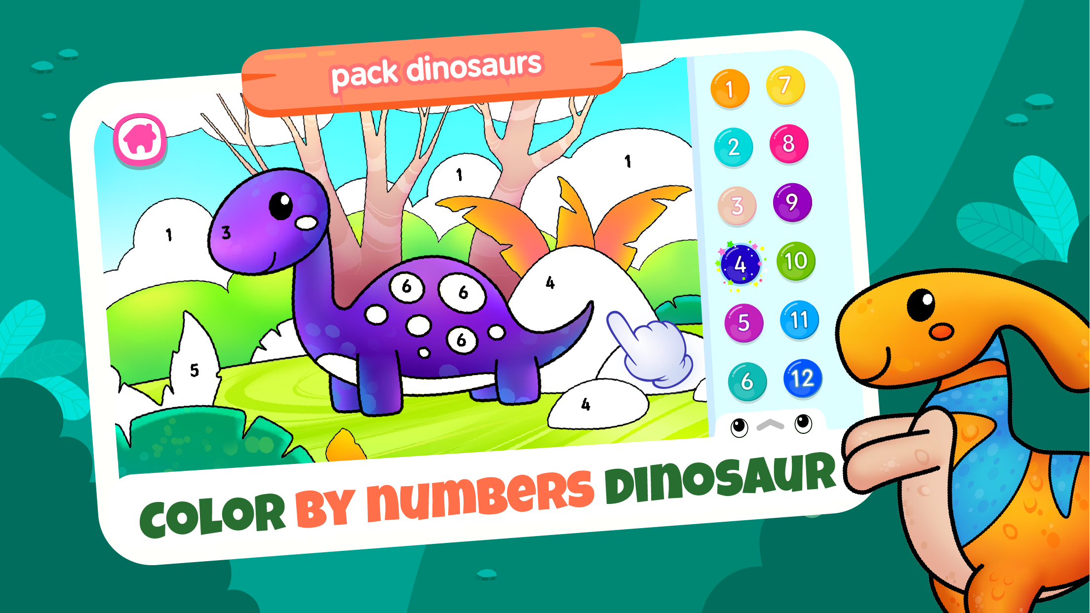 اسکرین شات 2 بازی Kids Drawing Games for Toddler