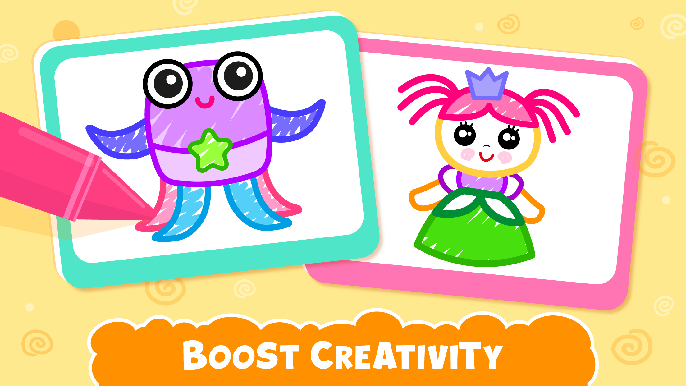 اسکرین شات 3 بازی Kids Drawing Games for Toddler