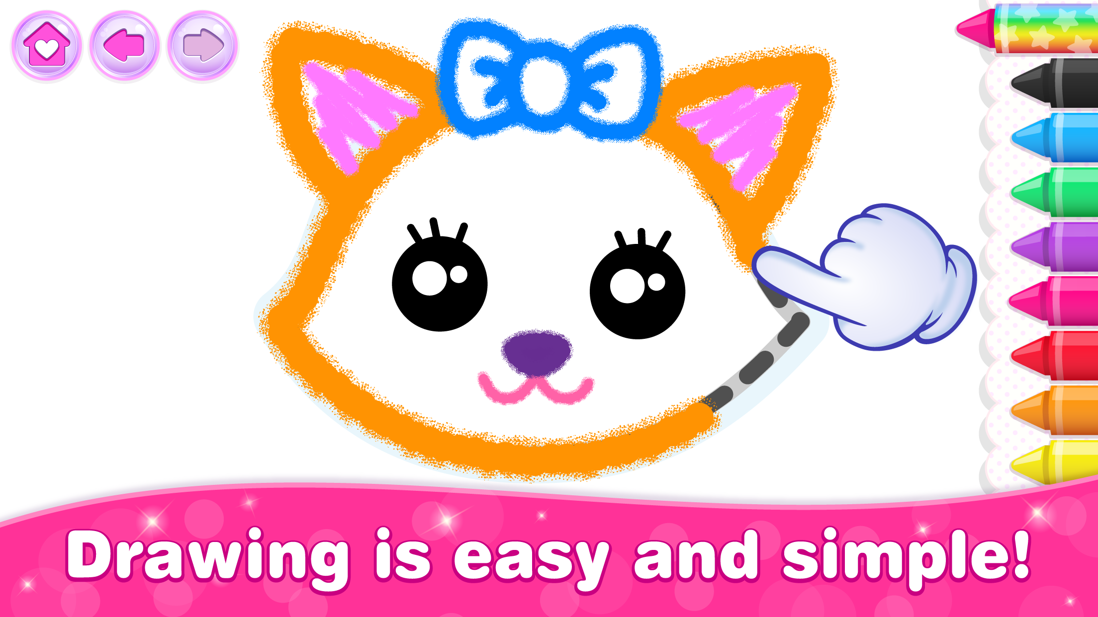 اسکرین شات 6 بازی Kids Coloring Games for Girls