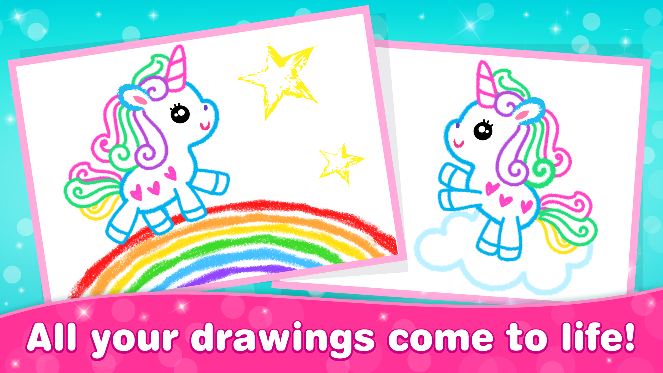 اسکرین شات 4 بازی Kids Coloring Games for Girls