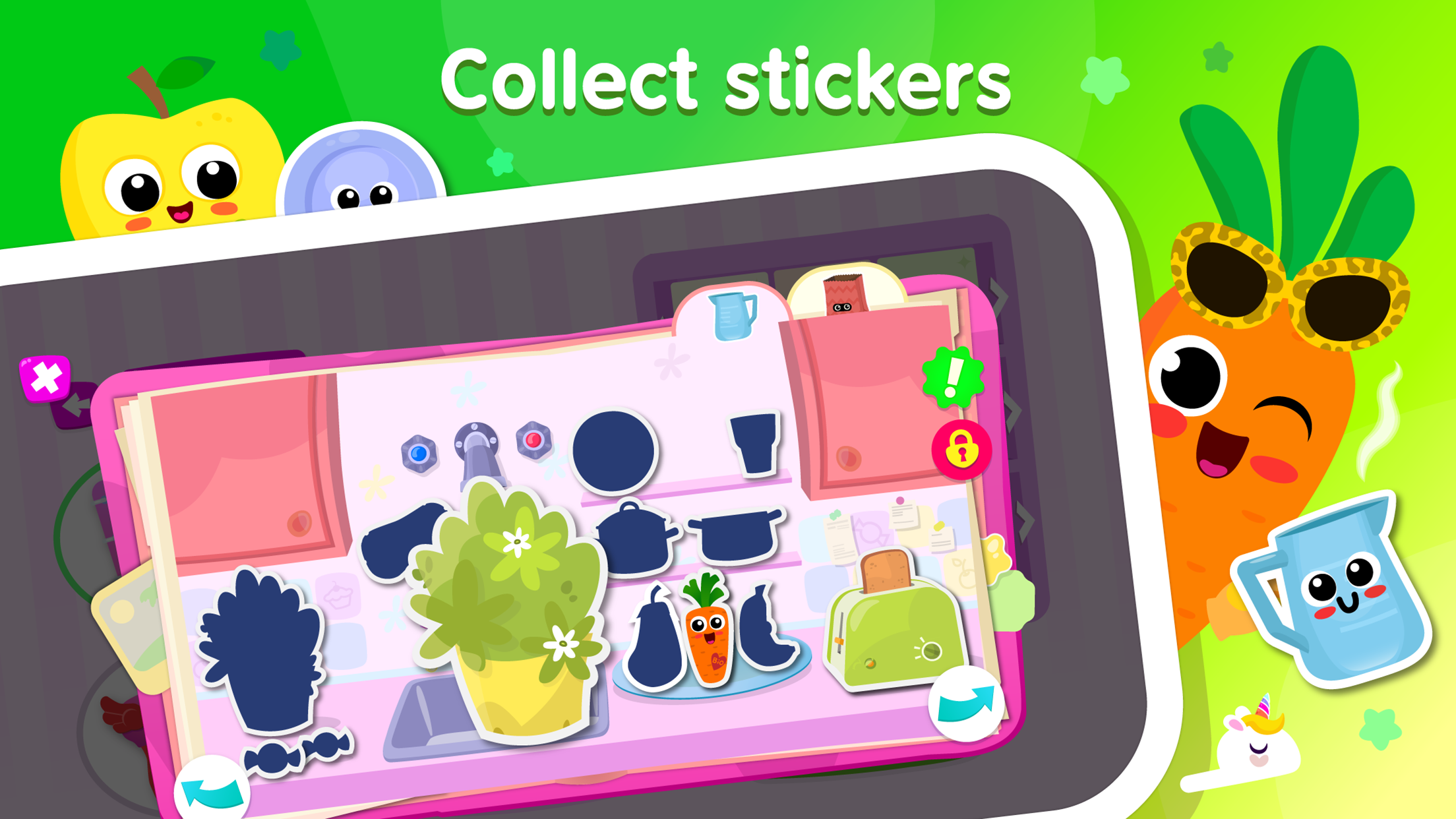 اسکرین شات 4 بازی Kids Food Games for 2 Year Old