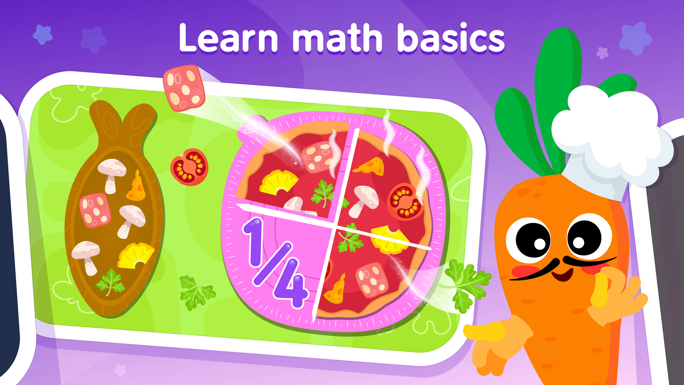 اسکرین شات 3 بازی Kids Food Games for 2 Year Old