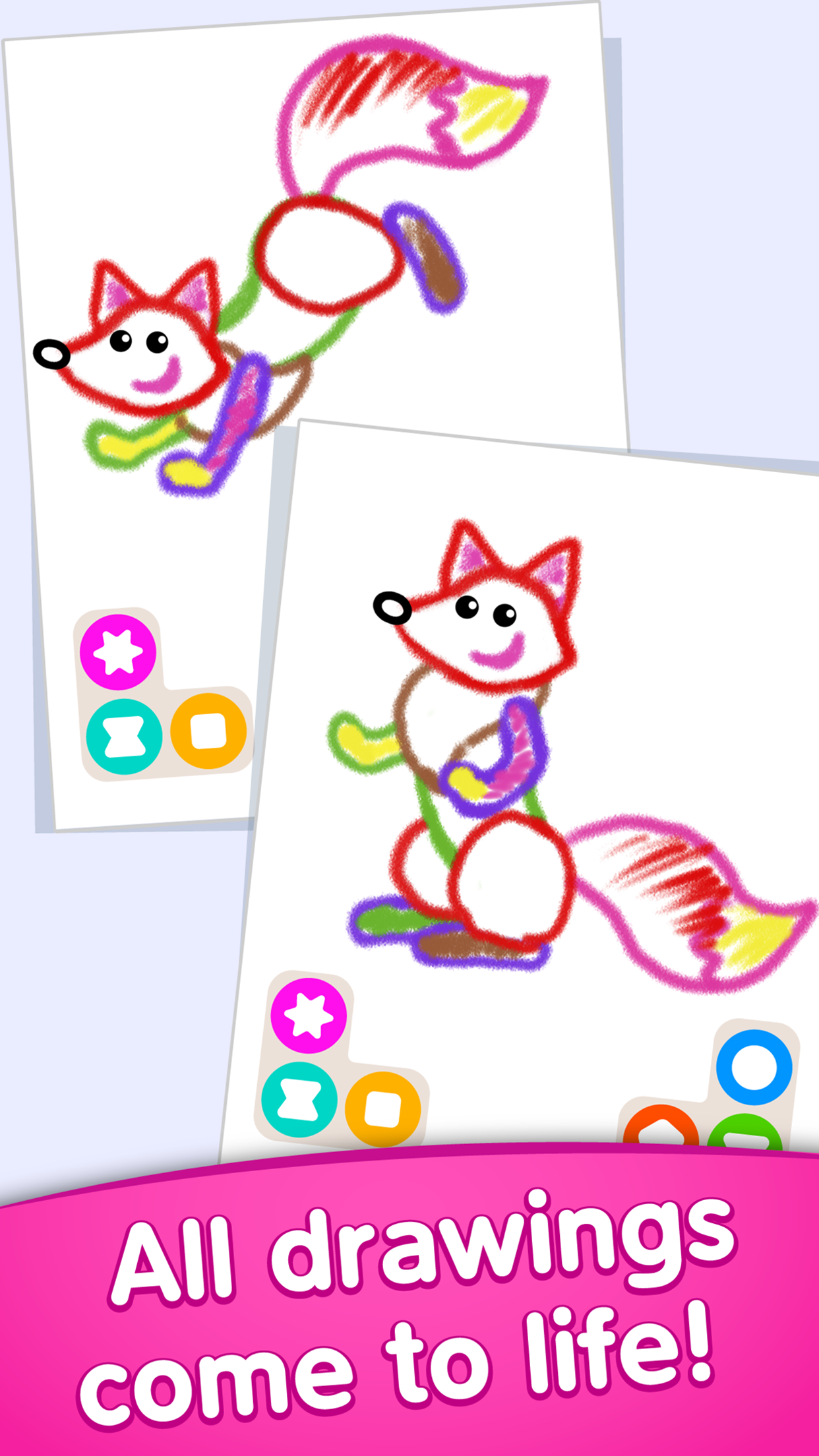 اسکرین شات 3 بازی Bini Drawing games for kids