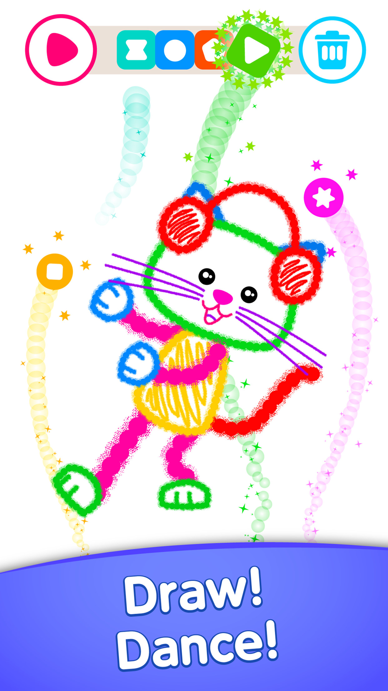 اسکرین شات 6 بازی Bini Drawing games for kids