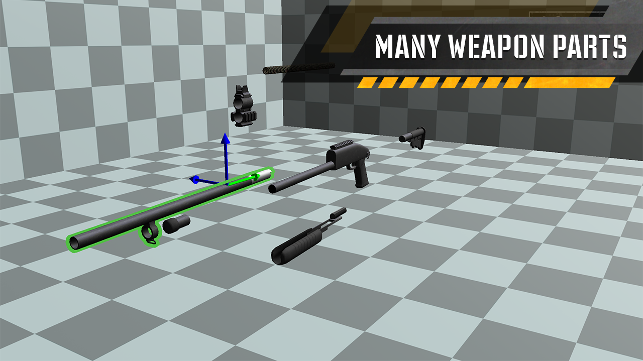 اسکرین شات 3 بازی Gun Builder Shooting Simulator