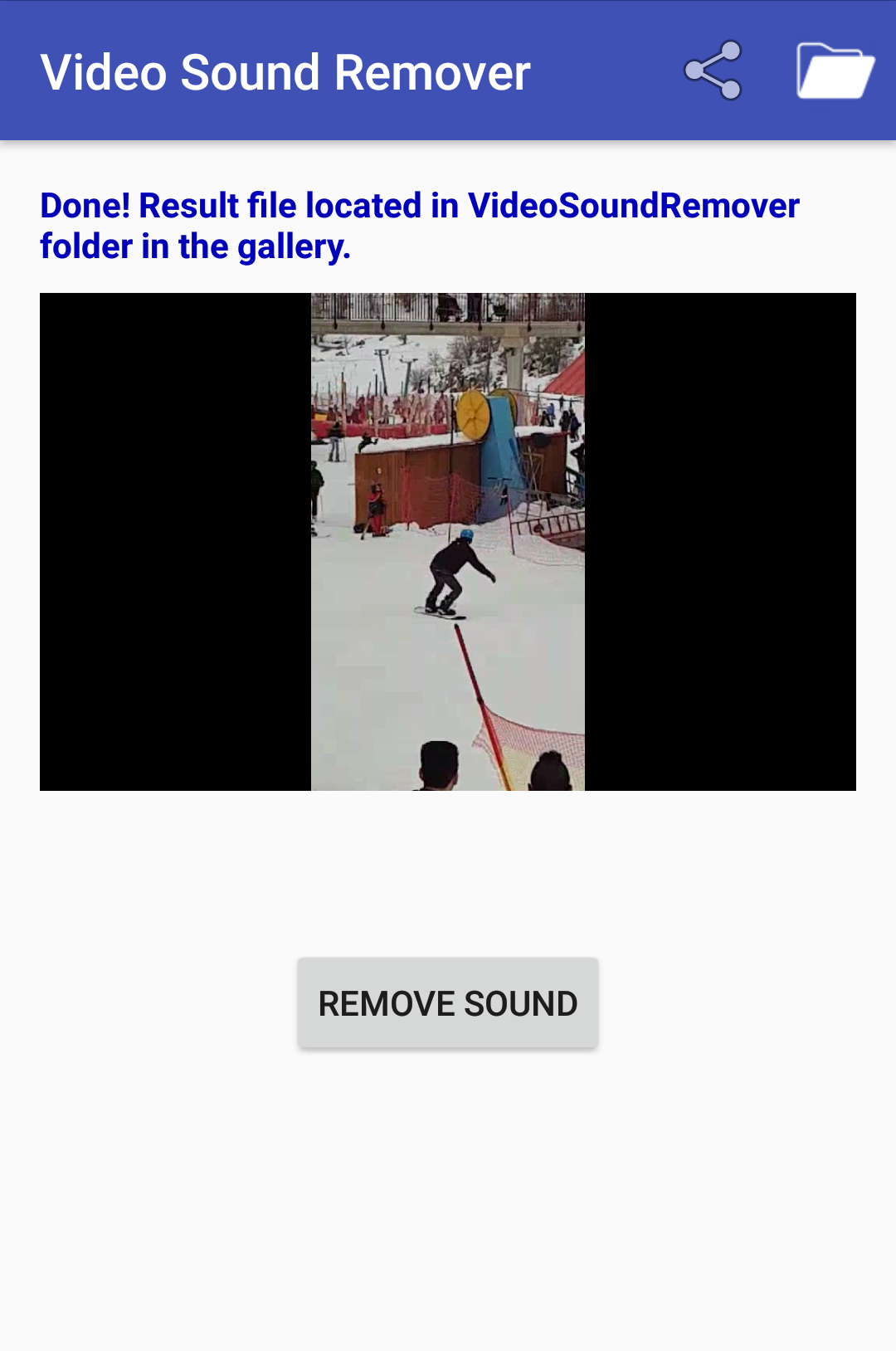 اسکرین شات 3 برنامه Video Sound Remover