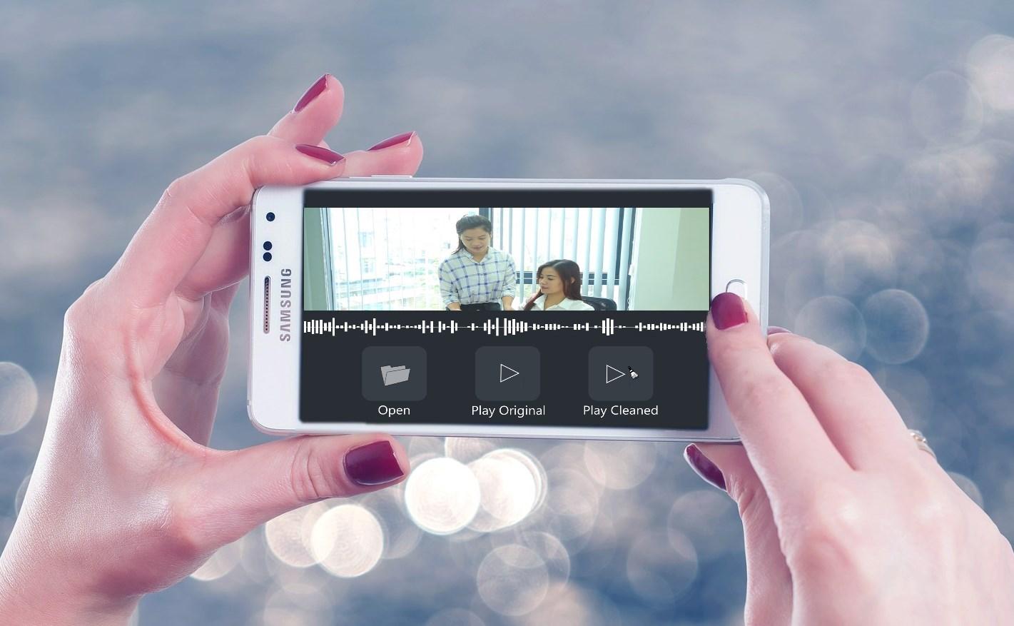 اسکرین شات 6 برنامه Video Noise Cleaner - ByeNoise