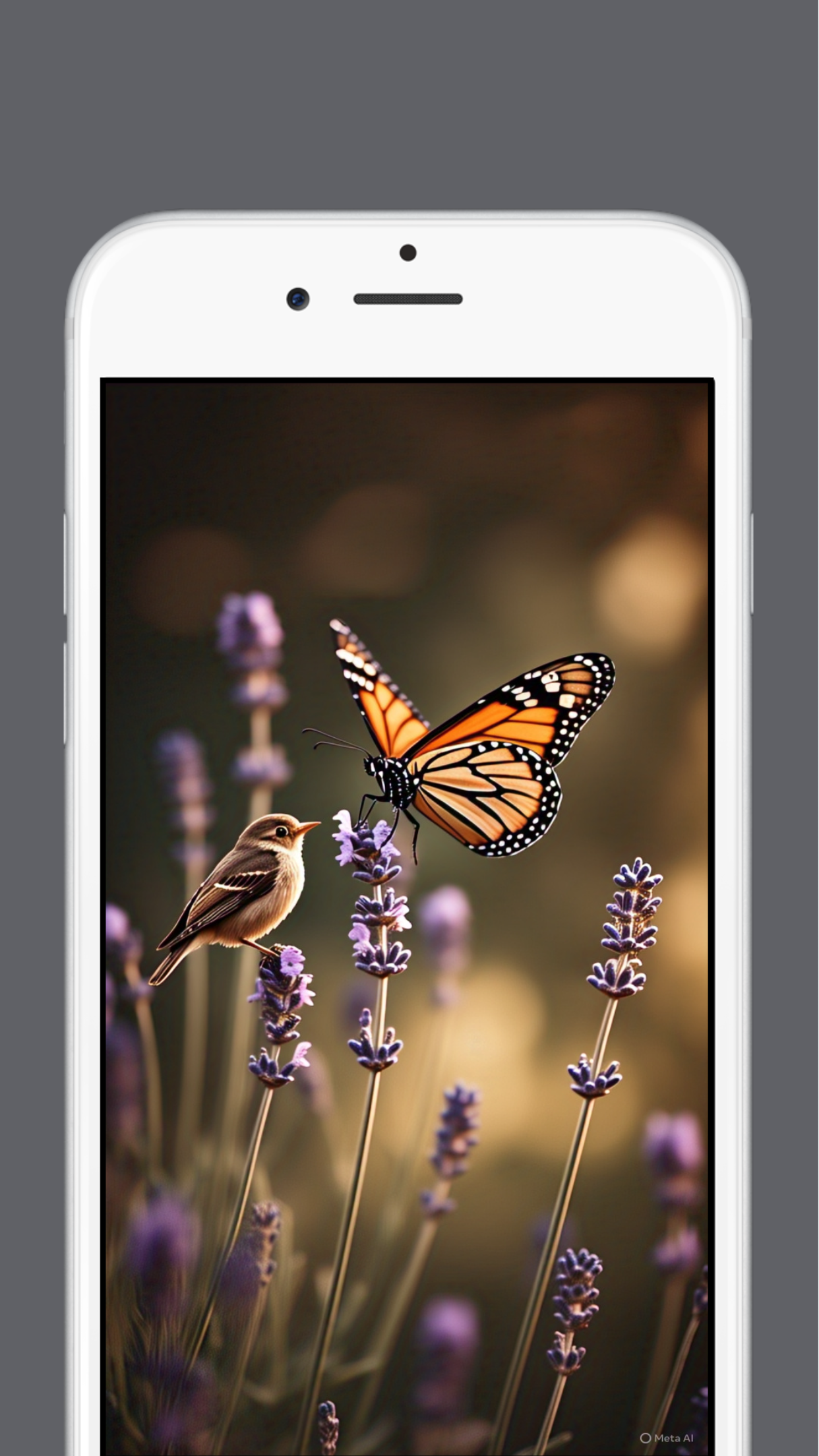 اسکرین شات 5 برنامه Birds and Flowers Wallpapers