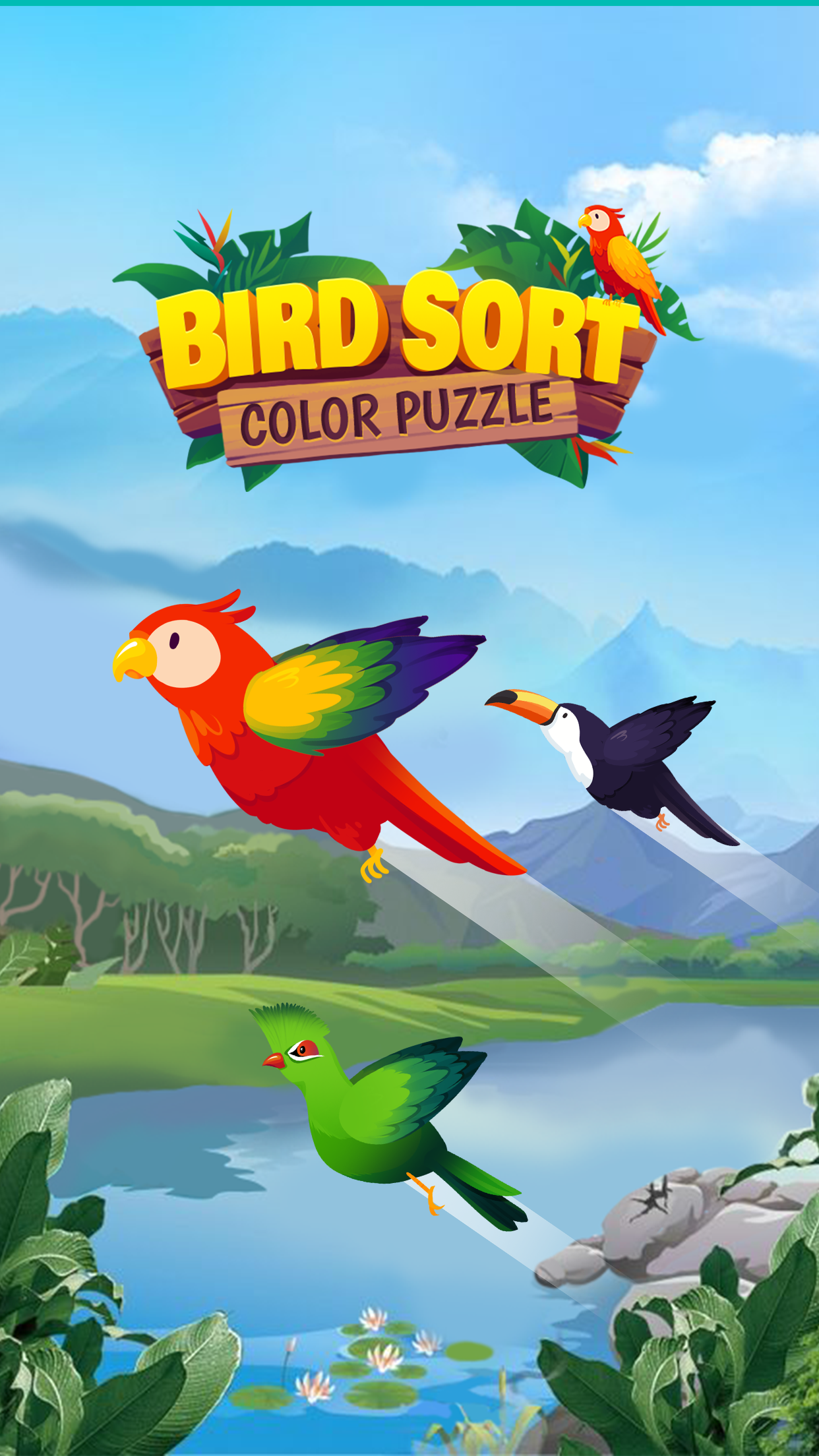 اسکرین شات 5 بازی Bird Sort - Color Puzzle