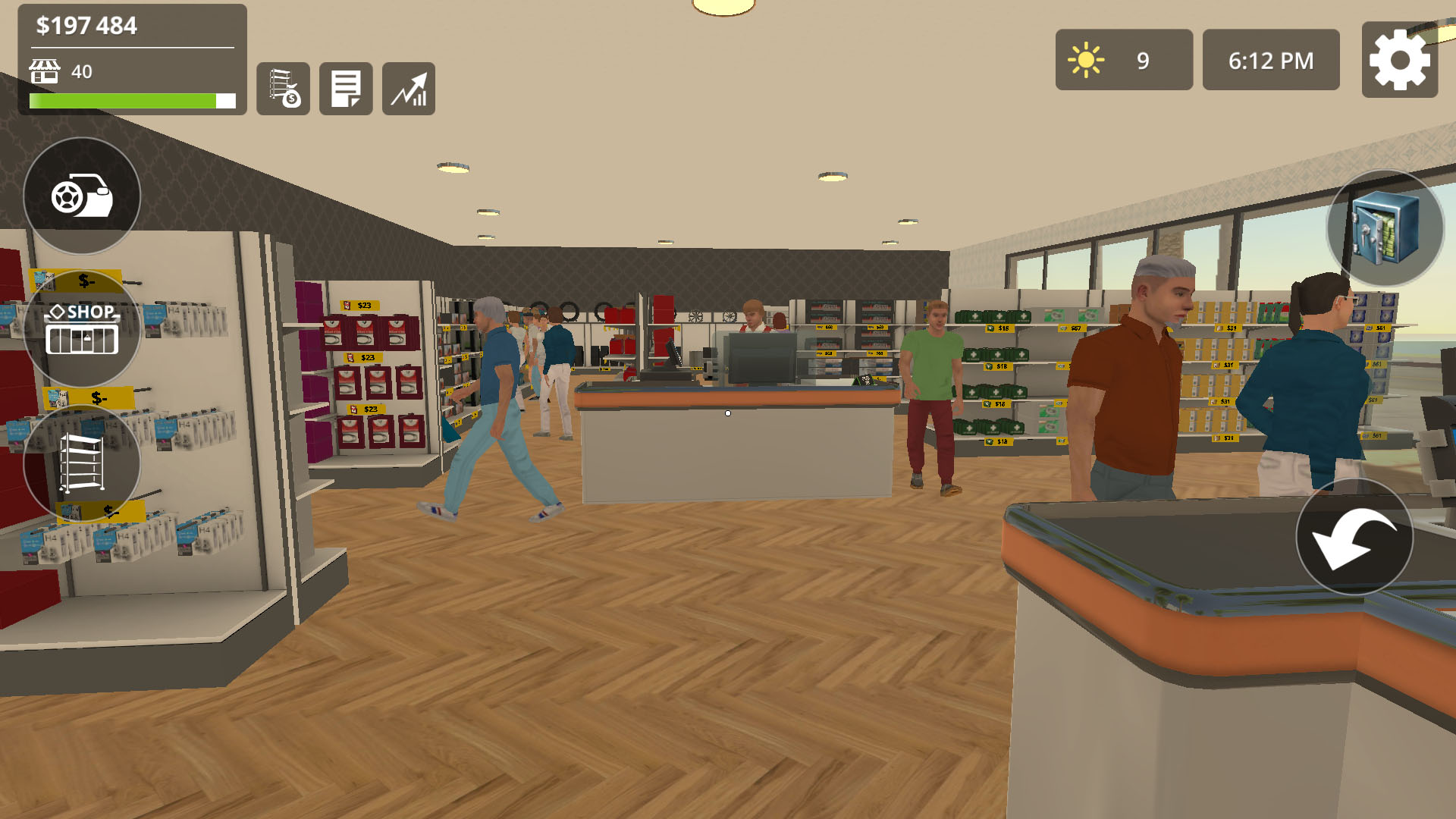 اسکرین شات 4 بازی Auto Parts Store Simulator