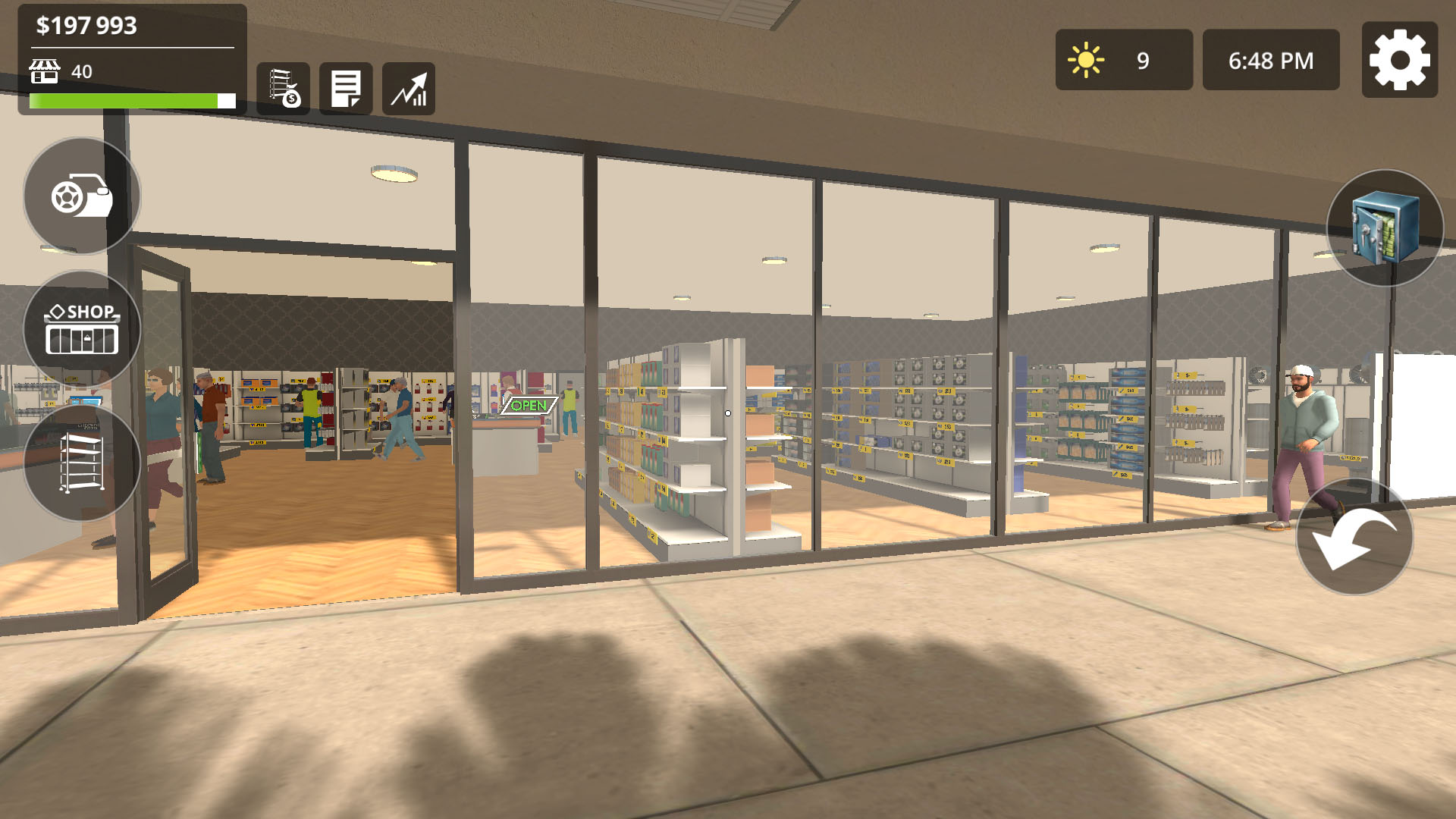 اسکرین شات 2 بازی Auto Parts Store Simulator