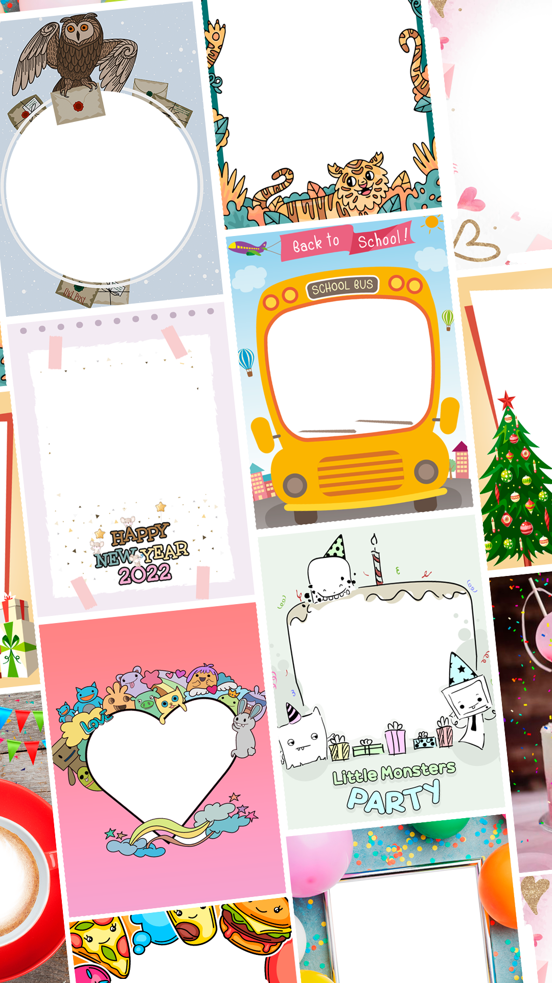 اسکرین شات 6 برنامه Birthday cards - Photo frames