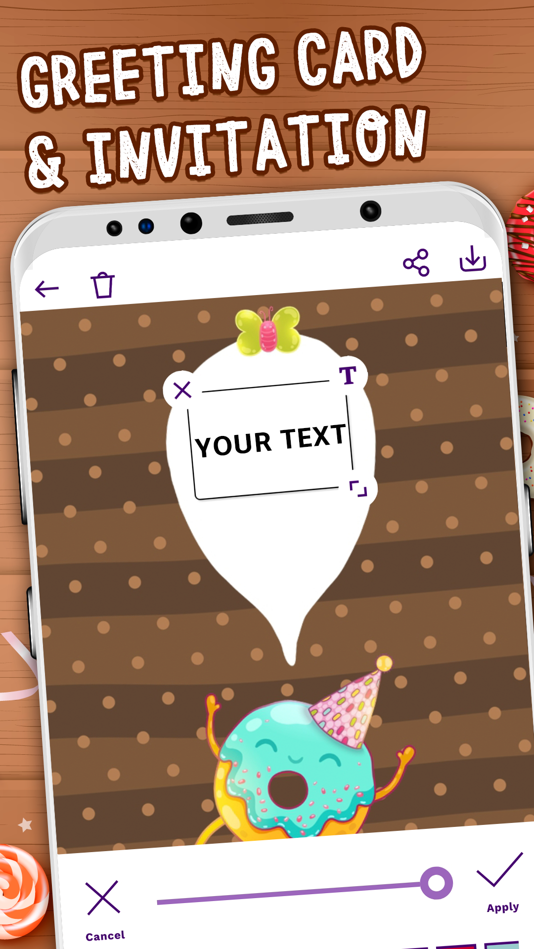 اسکرین شات 5 برنامه Birthday cards - Photo frames