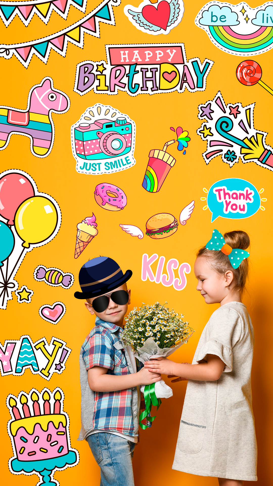 اسکرین شات 7 برنامه Birthday cards - Photo frames