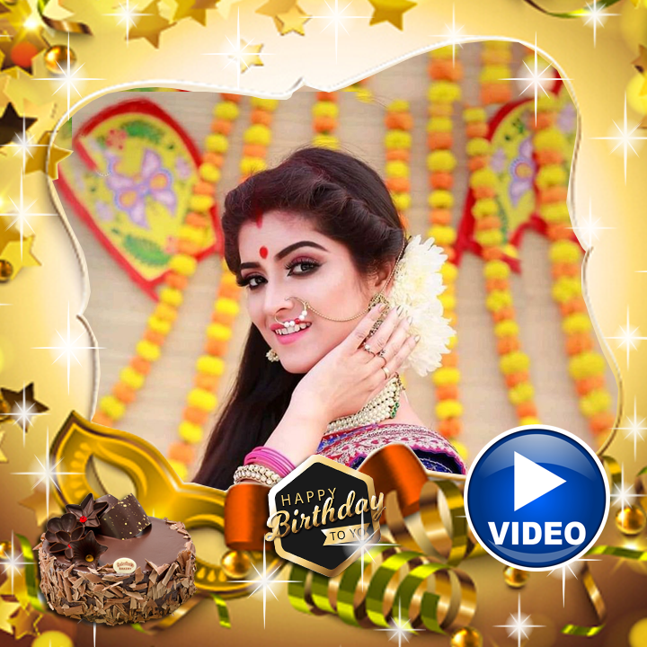 اسکرین شات 7 برنامه Birthday video maker music