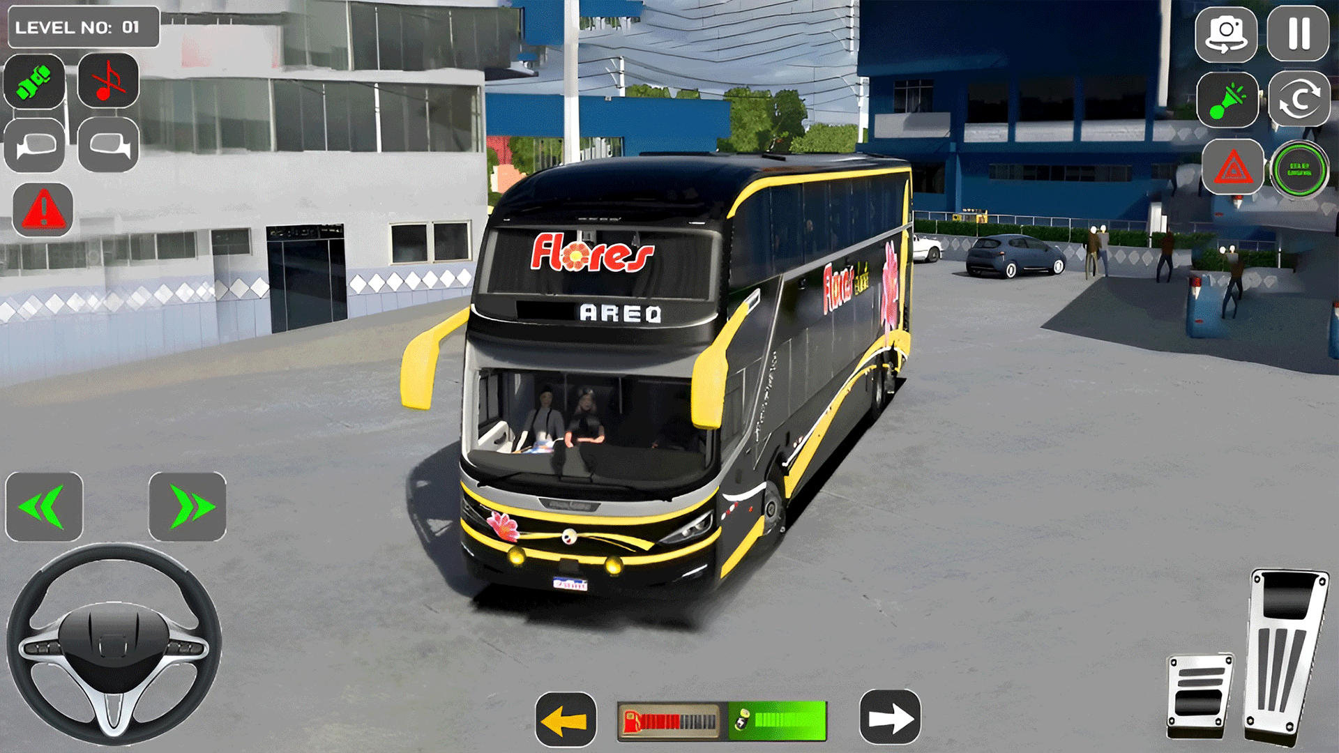 اسکرین شات 5 بازی Bus Driver Game City Coach Bus