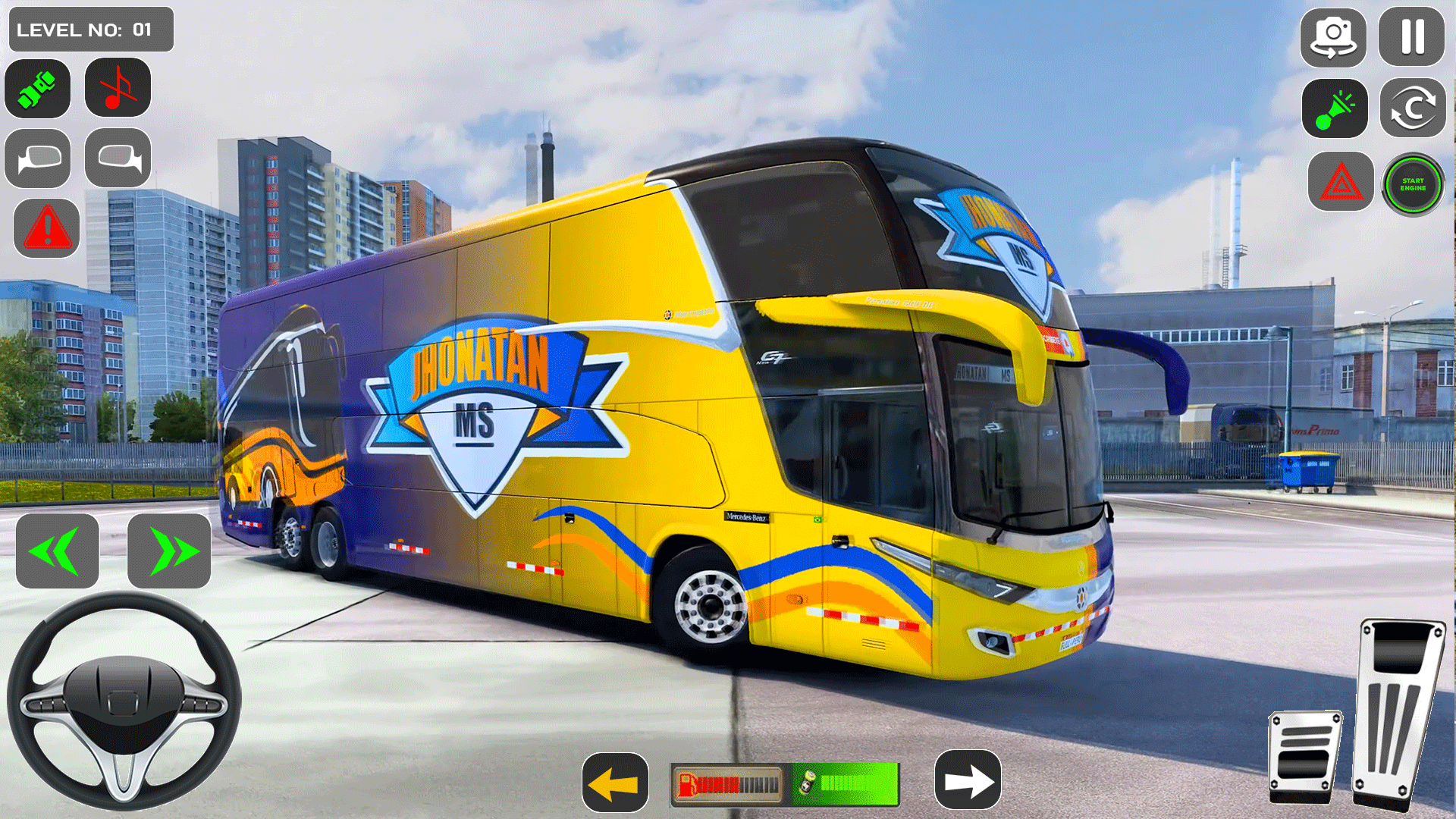 اسکرین شات 6 بازی Bus Driver Game City Coach Bus