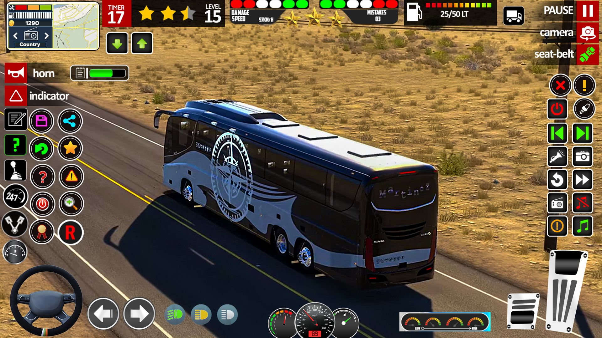 اسکرین شات 2 بازی City Bus Games Simulator 3D