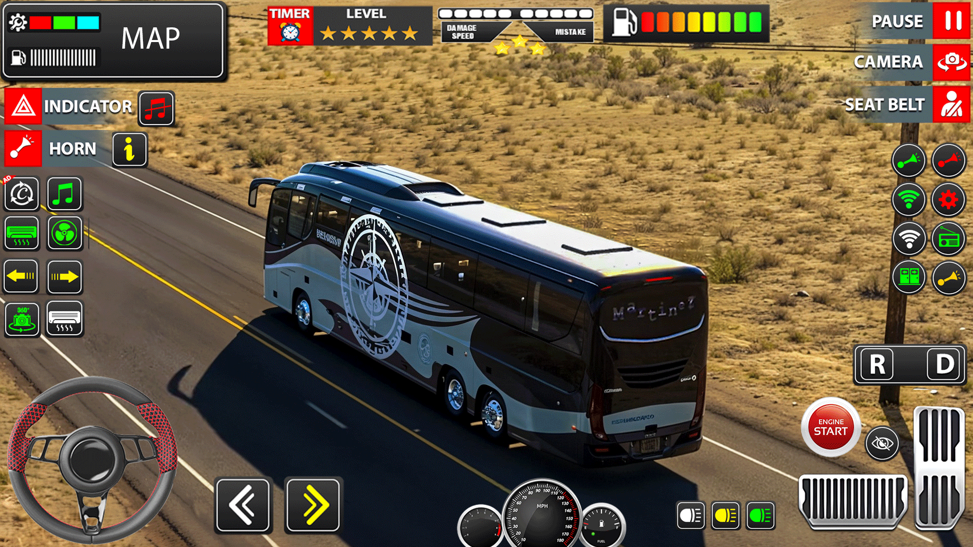 اسکرین شات 2 بازی City Bus Games Simulator 3D