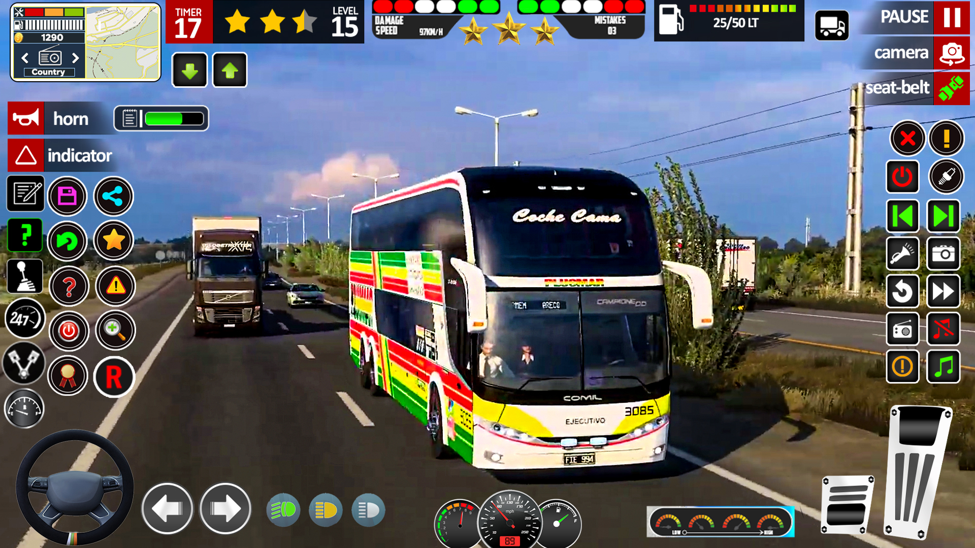 اسکرین شات 3 بازی City Bus Games Simulator 3D
