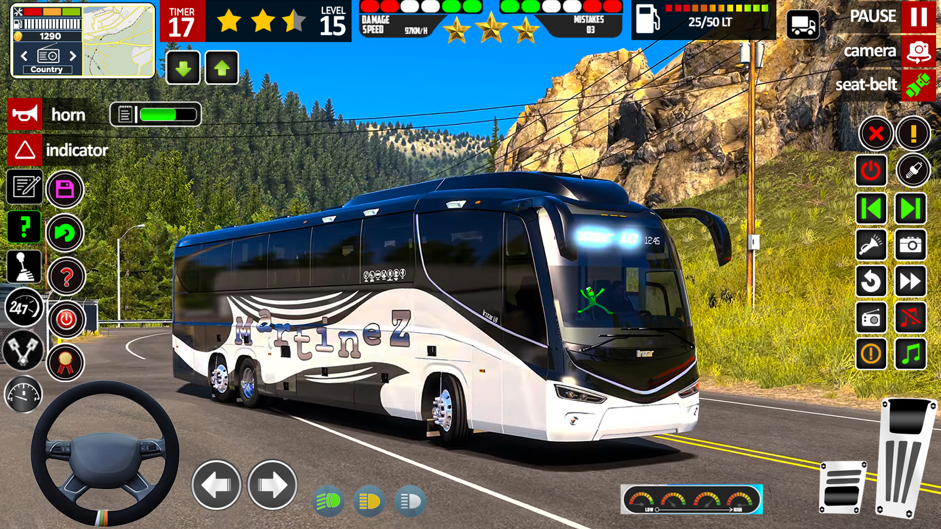 اسکرین شات 1 بازی City Bus Games Simulator 3D