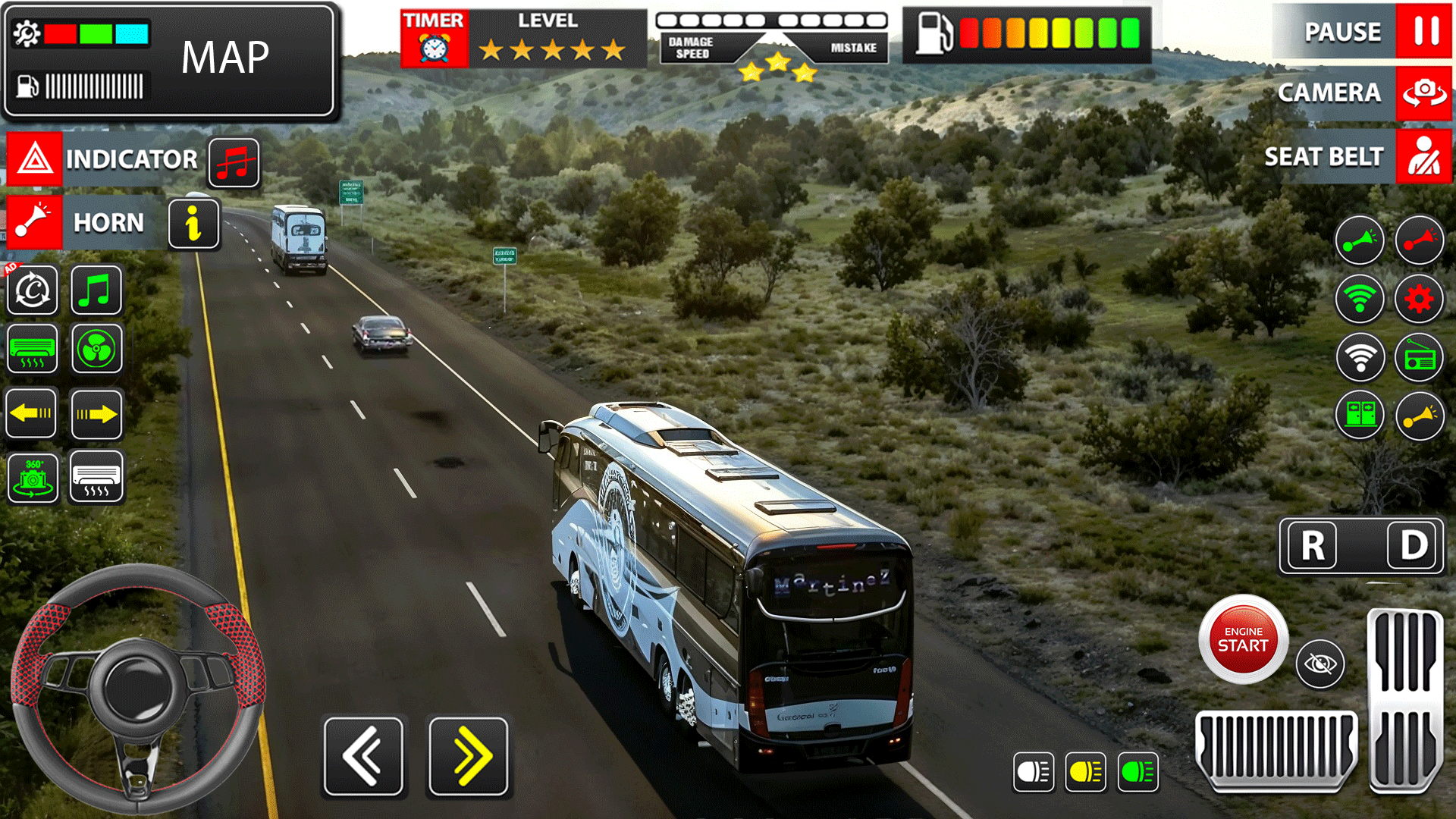 اسکرین شات 6 بازی City Bus Games Simulator 3D