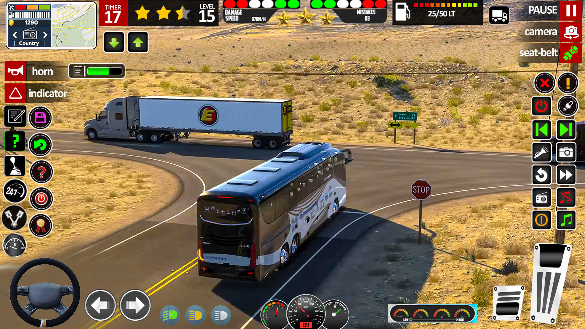 اسکرین شات 5 بازی City Bus Games Simulator 3D