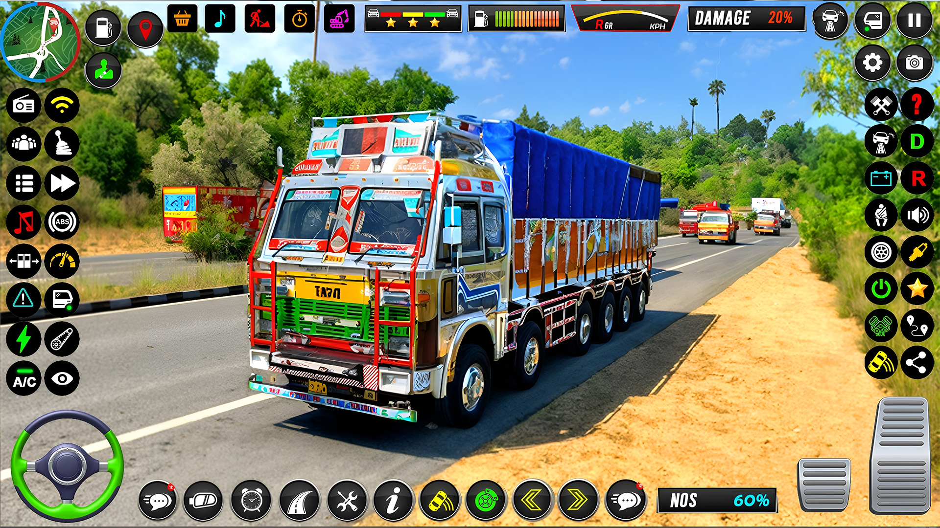 اسکرین شات 6 بازی Truck Driving Indian Truck 3D